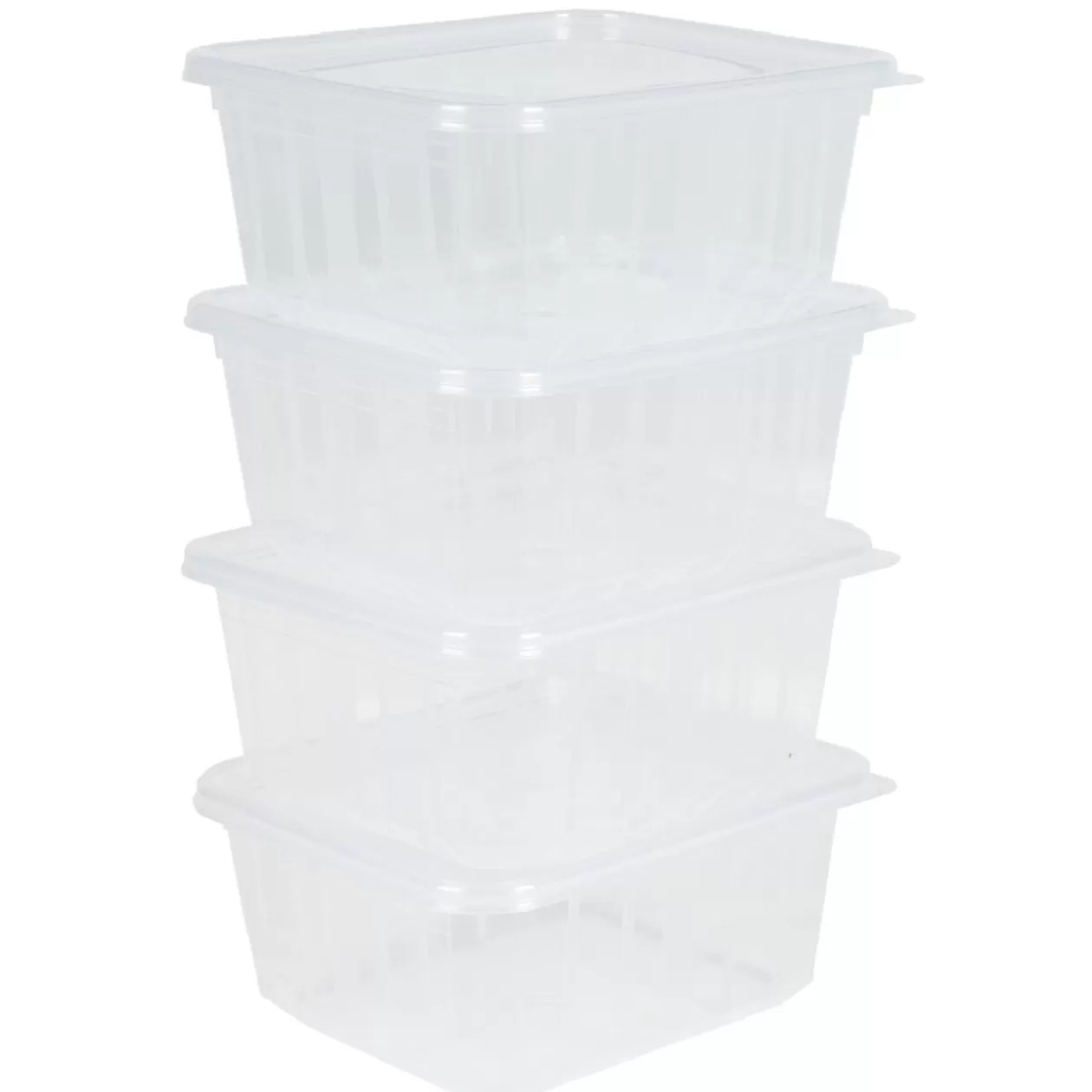 Gifi Boîte alimentaire hermétique 0,45 L x 4< Conservation Alimentaire