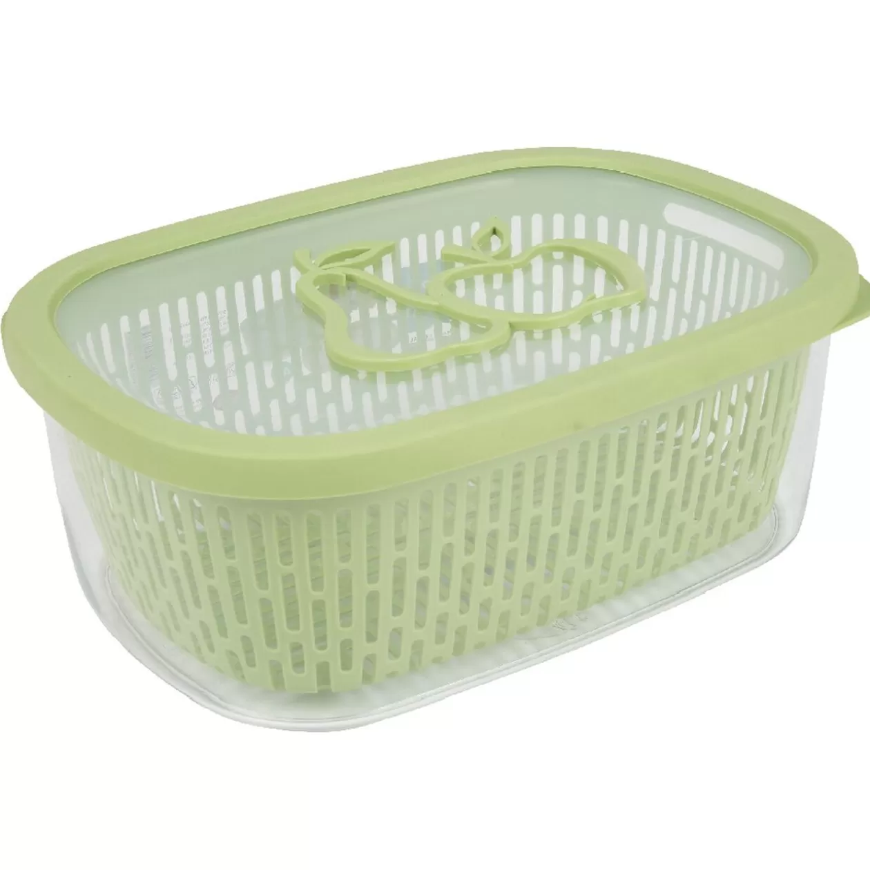 Gifi Boîte alimentaire hermétique avec panier fraîcheur 4 L vert< Conservation Alimentaire
