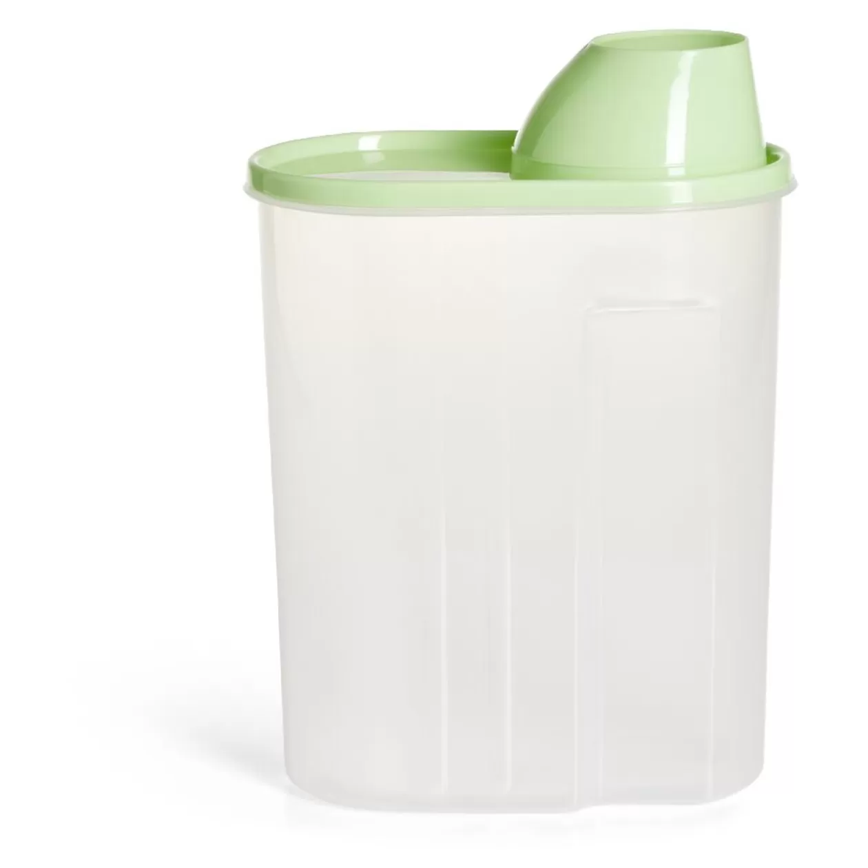 Gifi Boîte alimentaire plastique transparent et vert 2,5L< Conservation Alimentaire