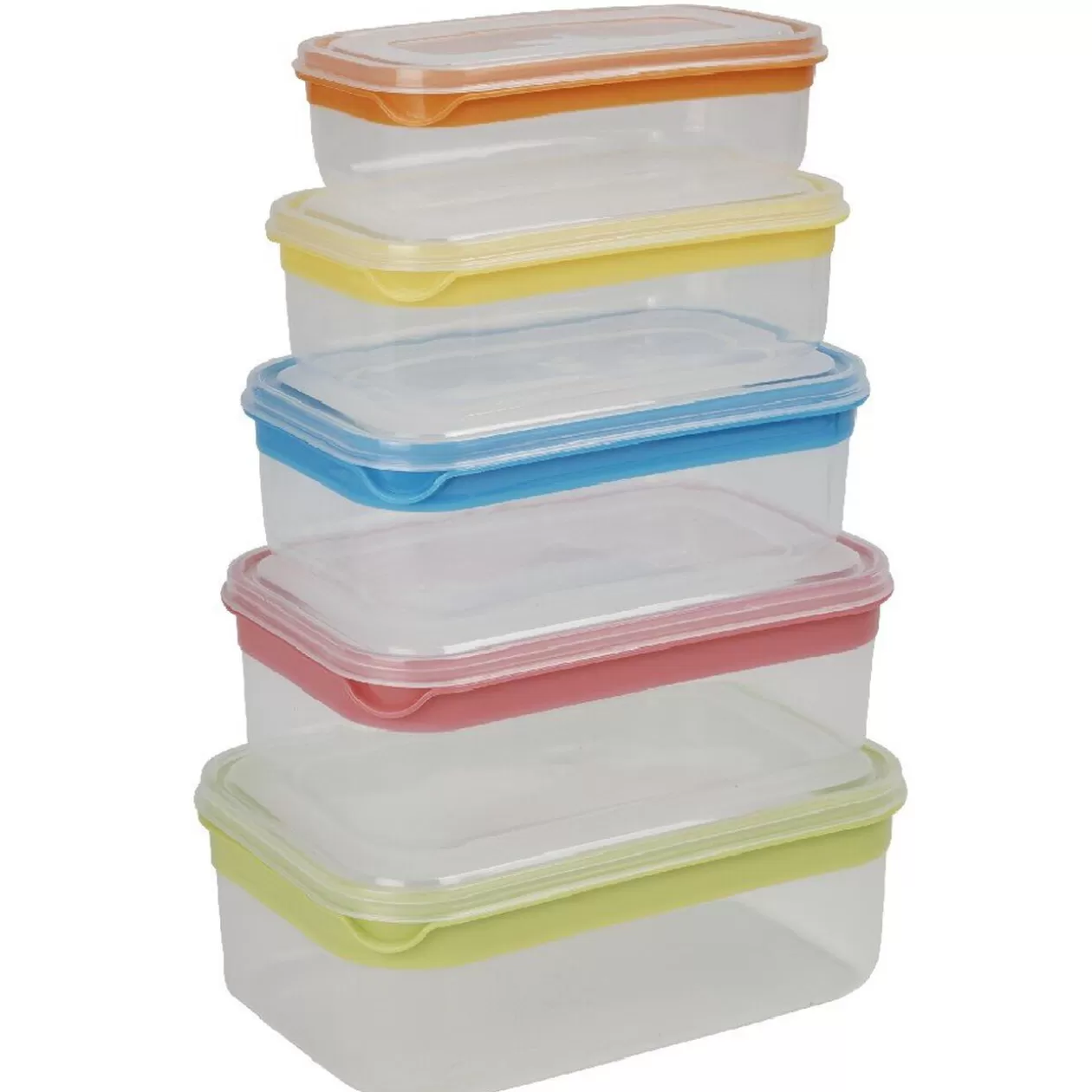 Gifi Boîte alimentaire plastique x5< Vaisselle Et Accessoires De Table