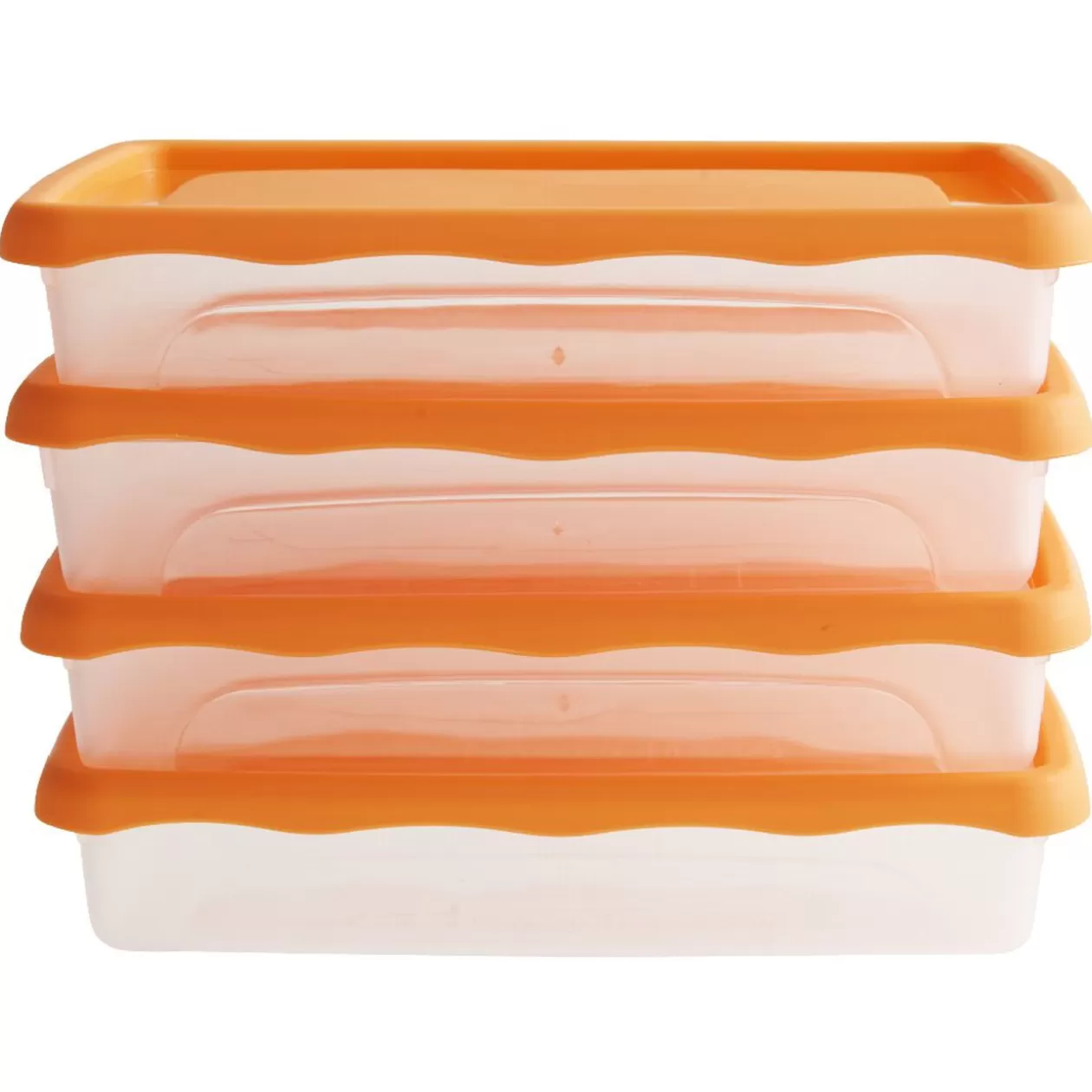 Boîte de conservation alimentaire 0,8L x4>Gifi Cheap