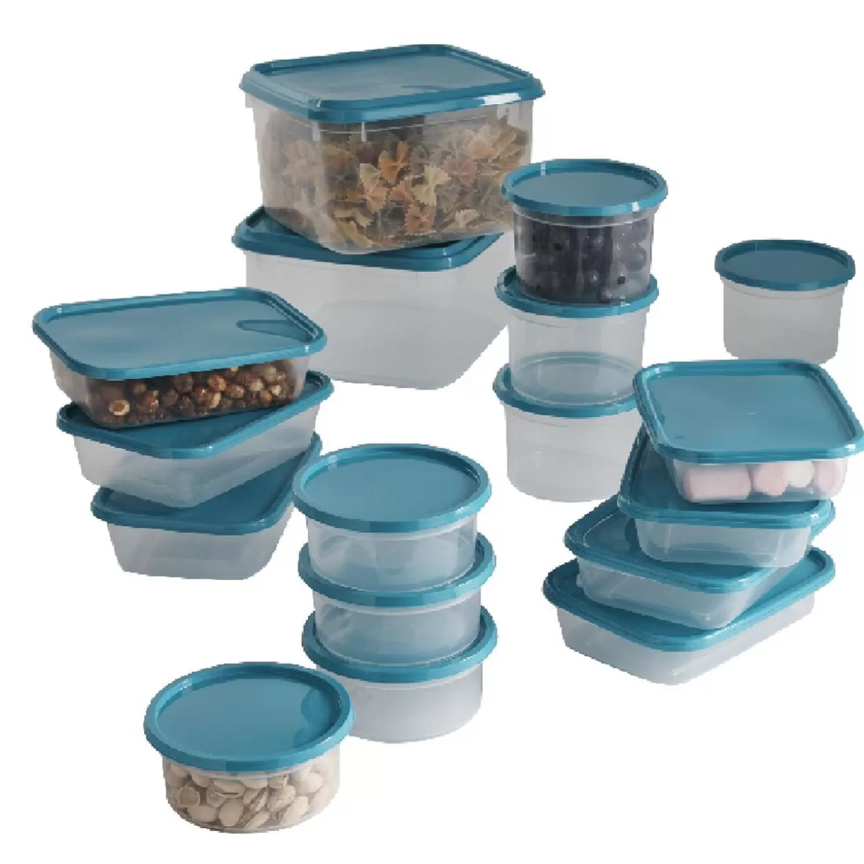 Gifi Boîte de conservation alimentaire bleu x 17< Conservation Alimentaire