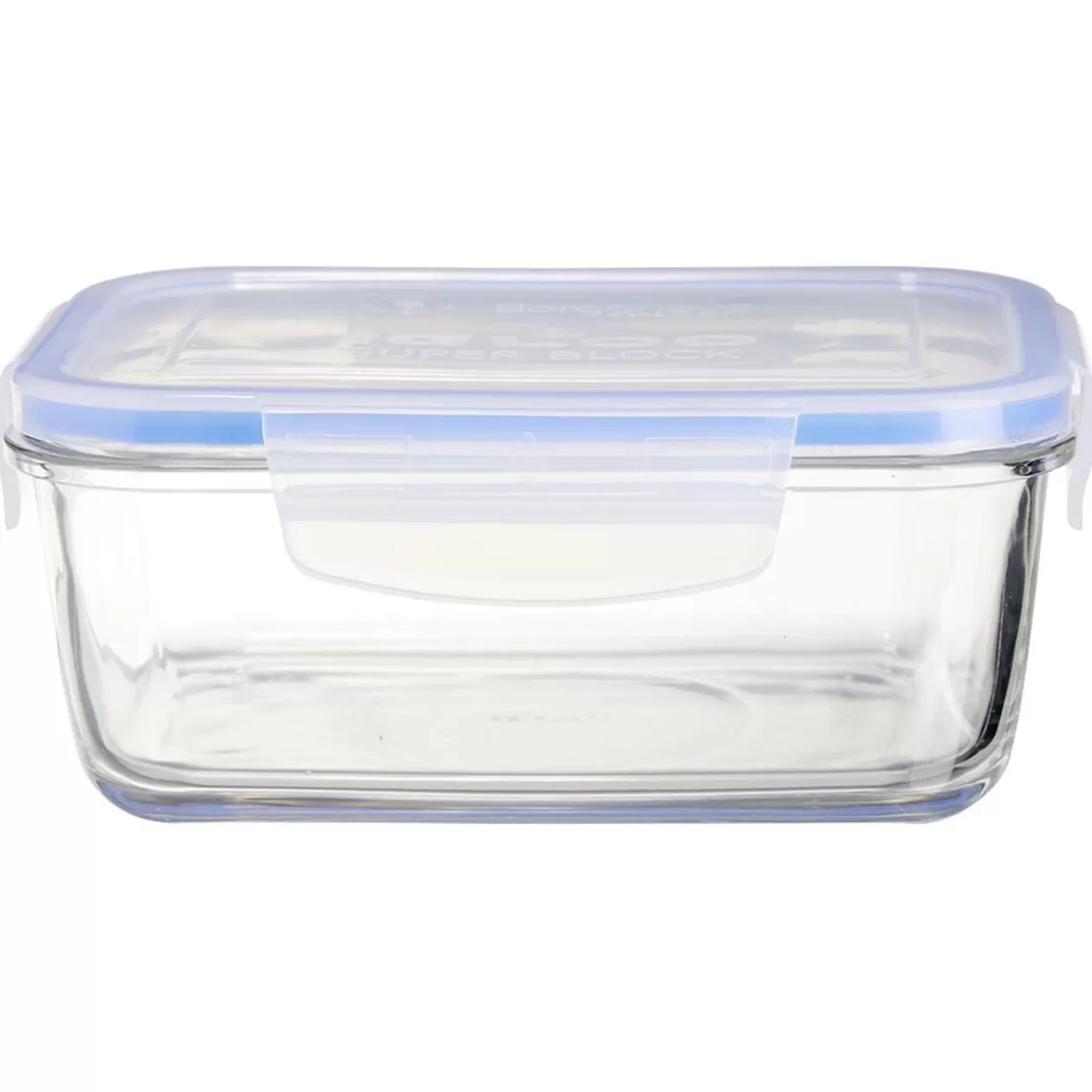 Boîte de conservation en verre hermétique L17xl12xH8,6 cm>Gifi Outlet