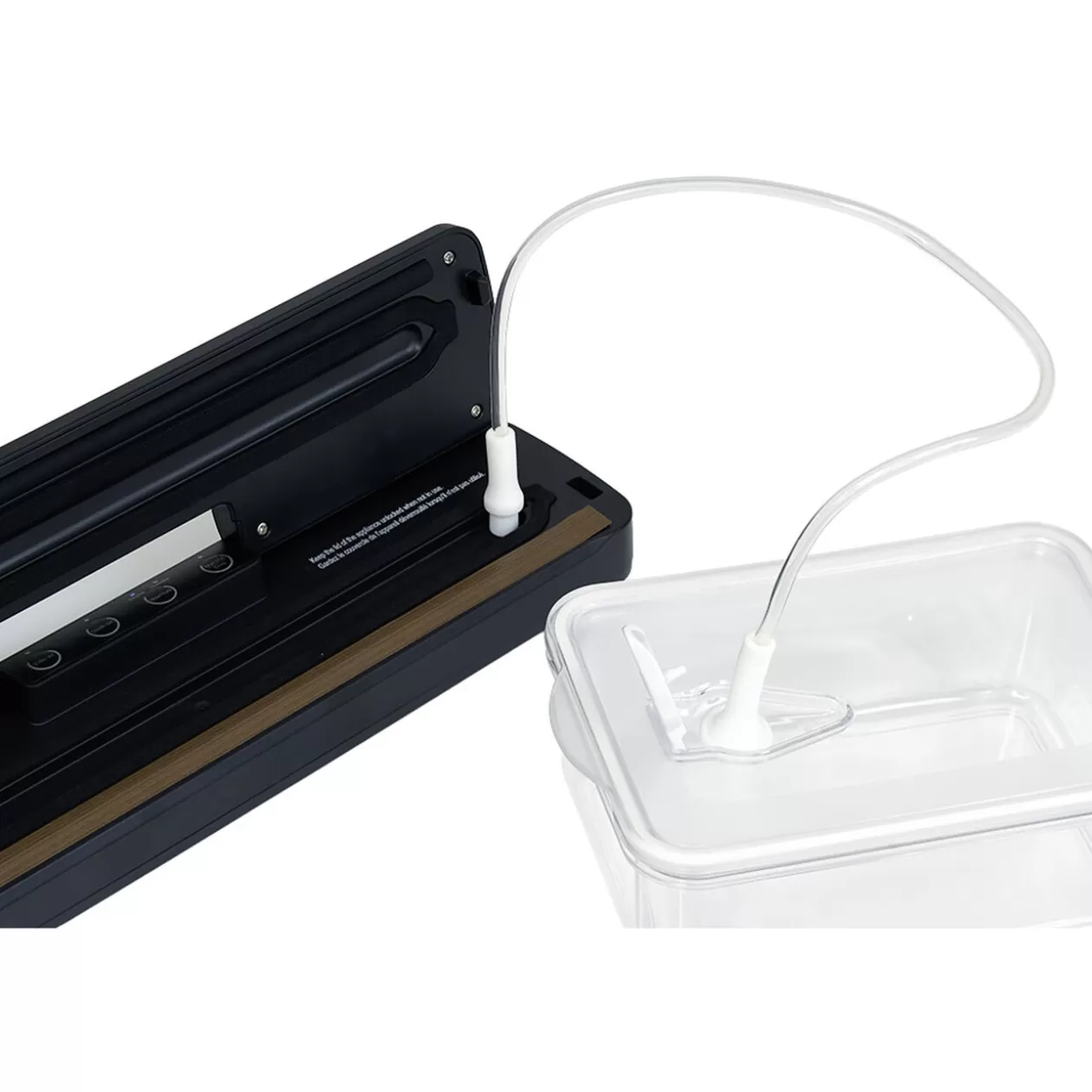 Gifi Boîte de conservation sous vide 1,3L - 21,5x13,8xH7,7cm< Conservation Alimentaire