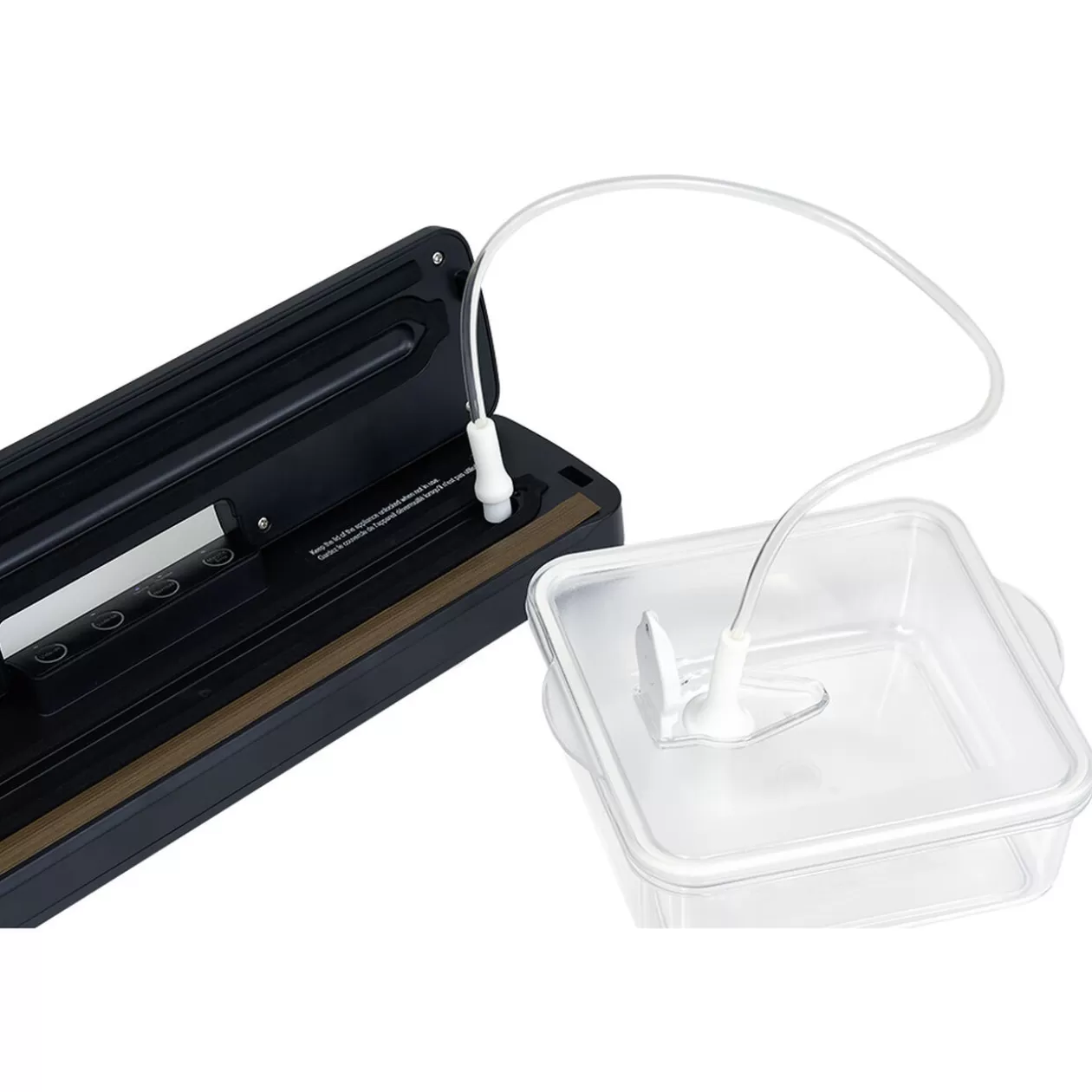 Gifi Boîte de conservation sous vide 1L - 18,5x16,5xH6,2cm< Conservation Alimentaire