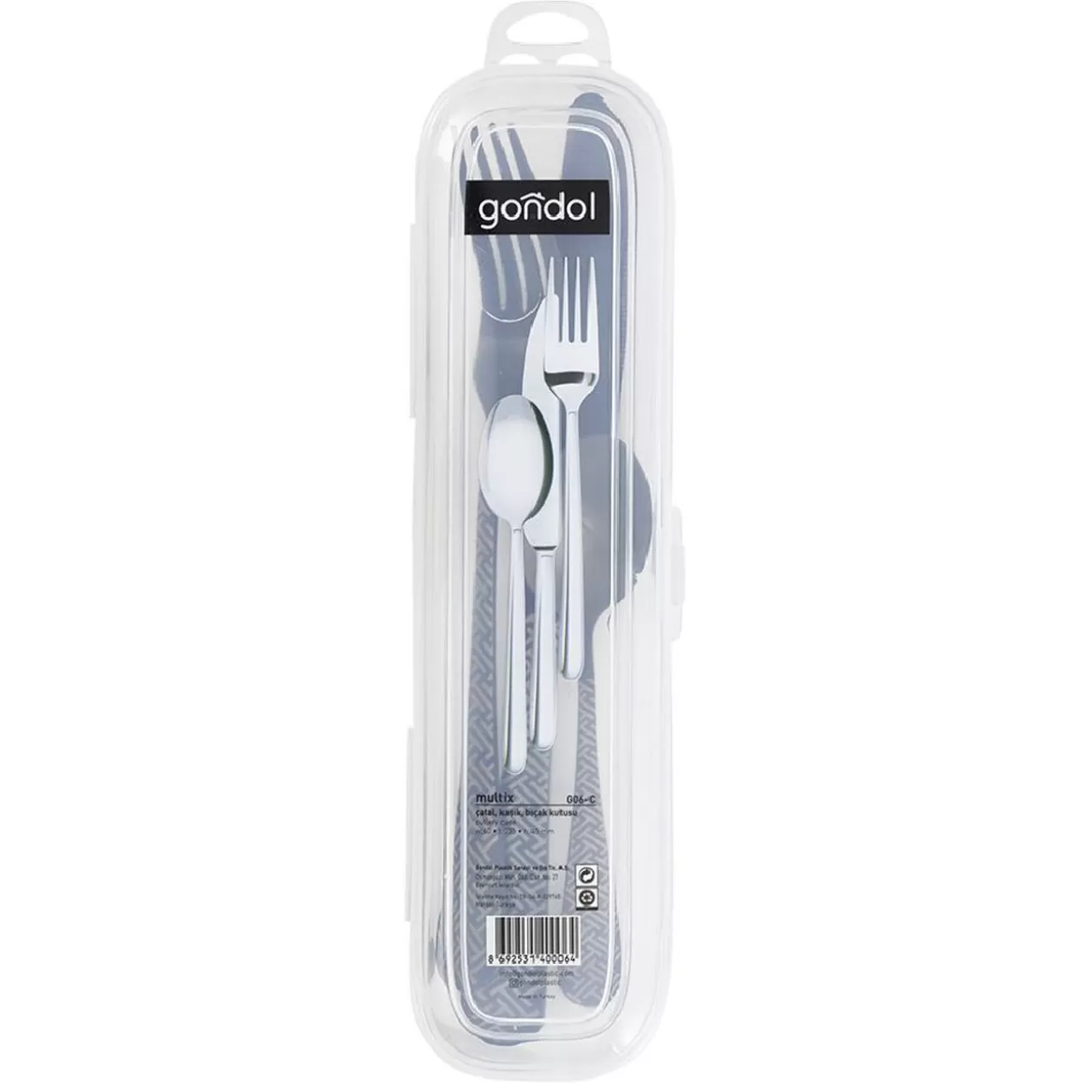 Gifi Boîte de rangement voyage L23,5cm< Rangement De Cuisine