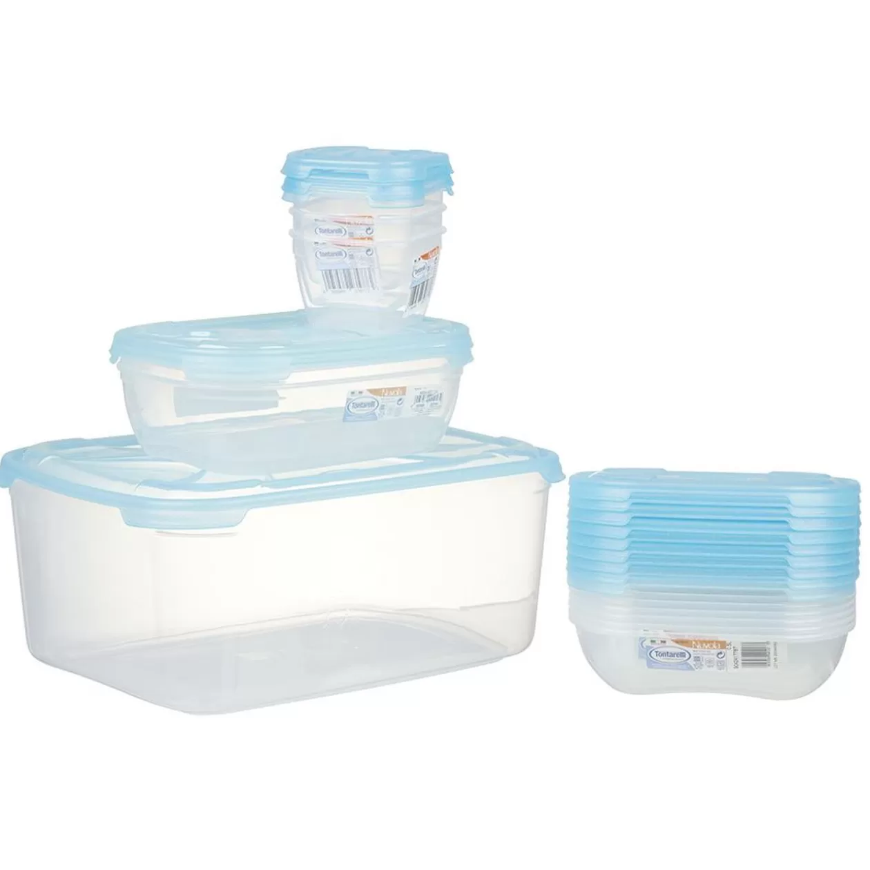 Gifi Boîte plastique bleu x12< Conservation Alimentaire