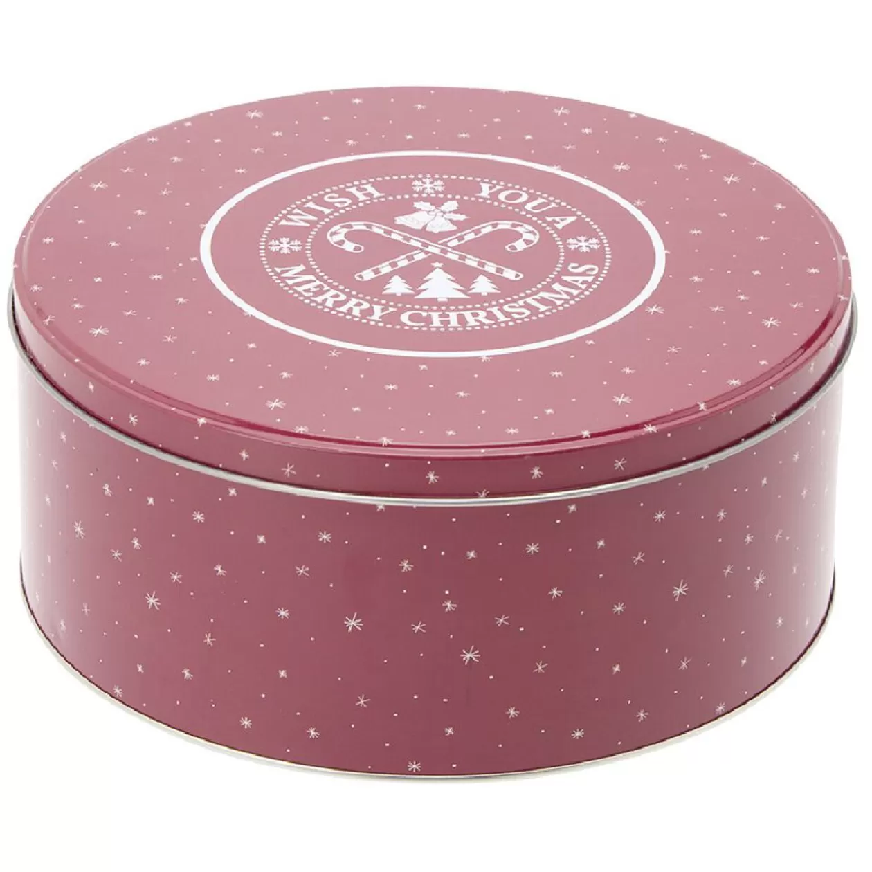 Gifi Boîte ronde en métal pour gâteaux de Noël< Conservation Alimentaire