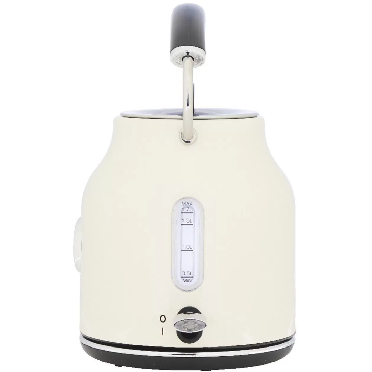 Gifi Bouilloire rétro indicateur température blanc crème 1,7 L< Petit Électroménager