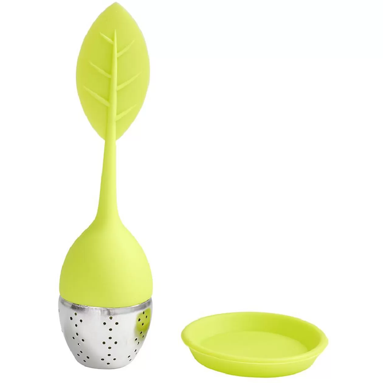 Boule à thé avec poignée et coupelle vert>Gifi Cheap