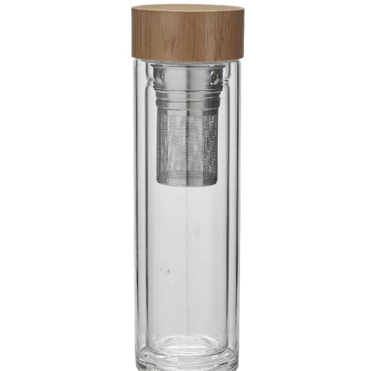 Gifi Bouteille à thé en verre et bambou naturel< Conservation Alimentaire