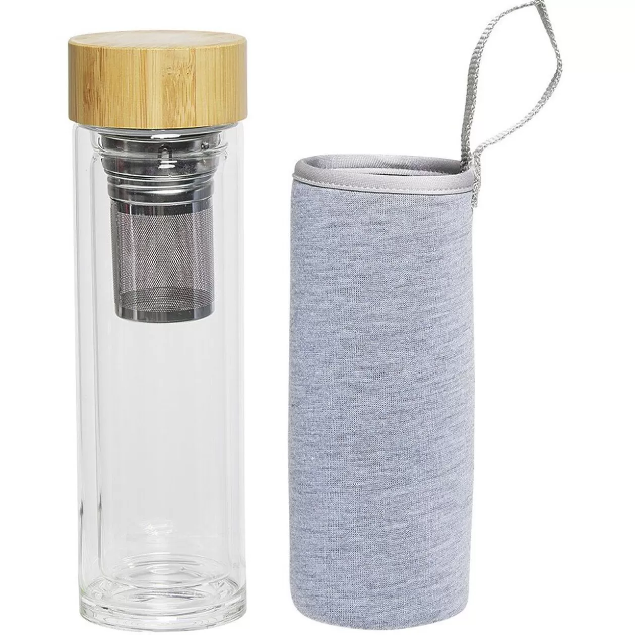 Bouteille à thé isotherme avec housse 330 ml>Gifi Cheap
