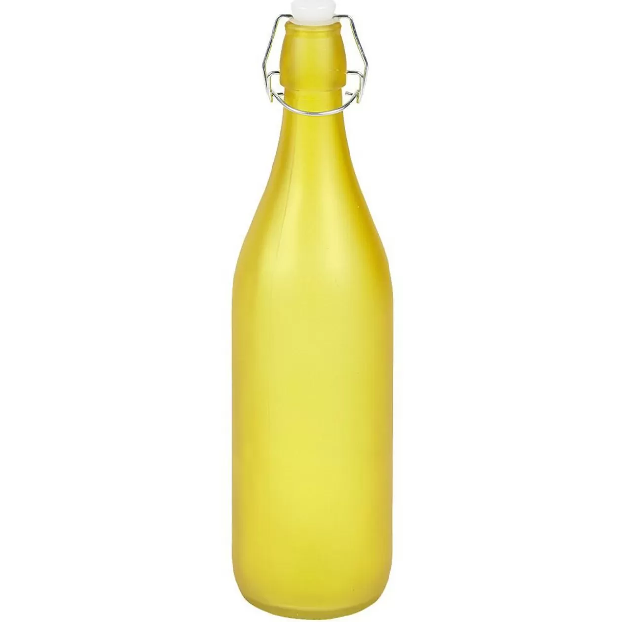 Gifi Bouteille en verre effet givré 1 L< Vaisselle Et Accessoires De Table