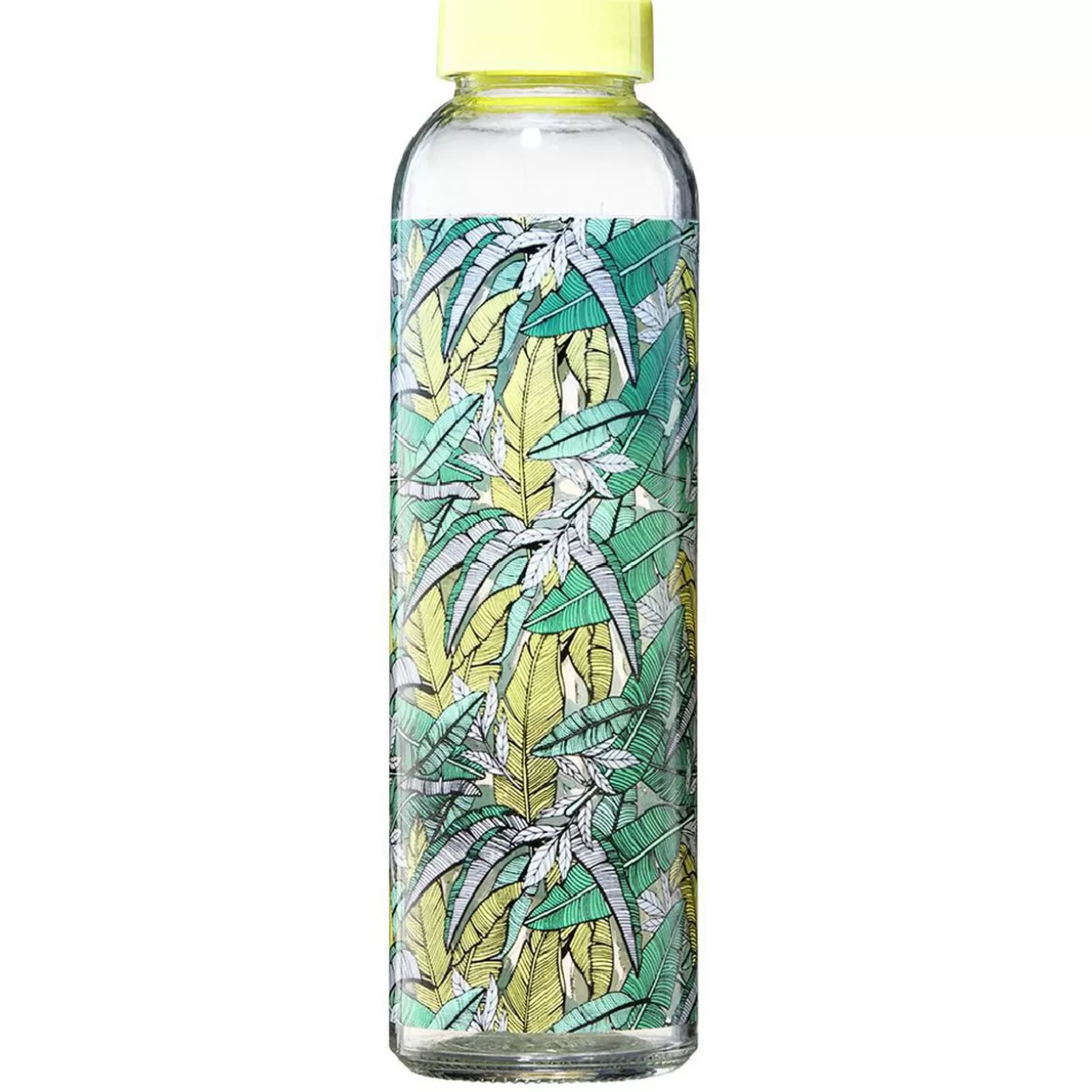 Bouteille en verre motif exotique 500 ml>Gifi Flash Sale