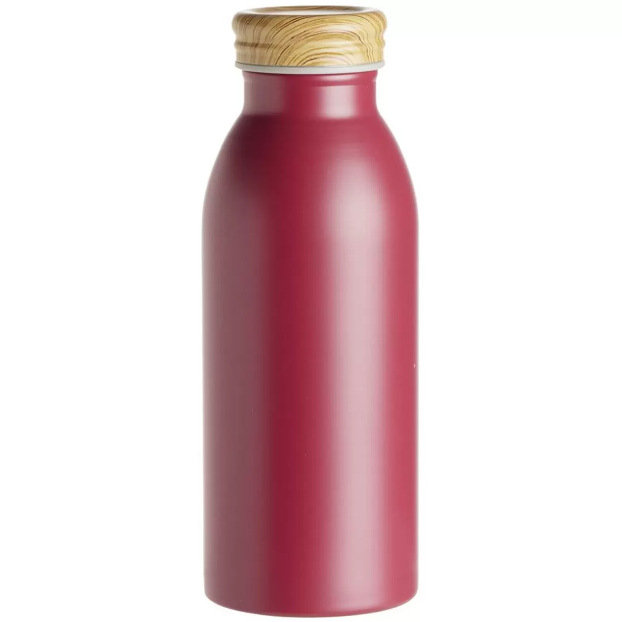 Gifi Bouteille isotherme acier avec bouchon en bois 400ml Ø6,7xH18cm< Conservation Alimentaire