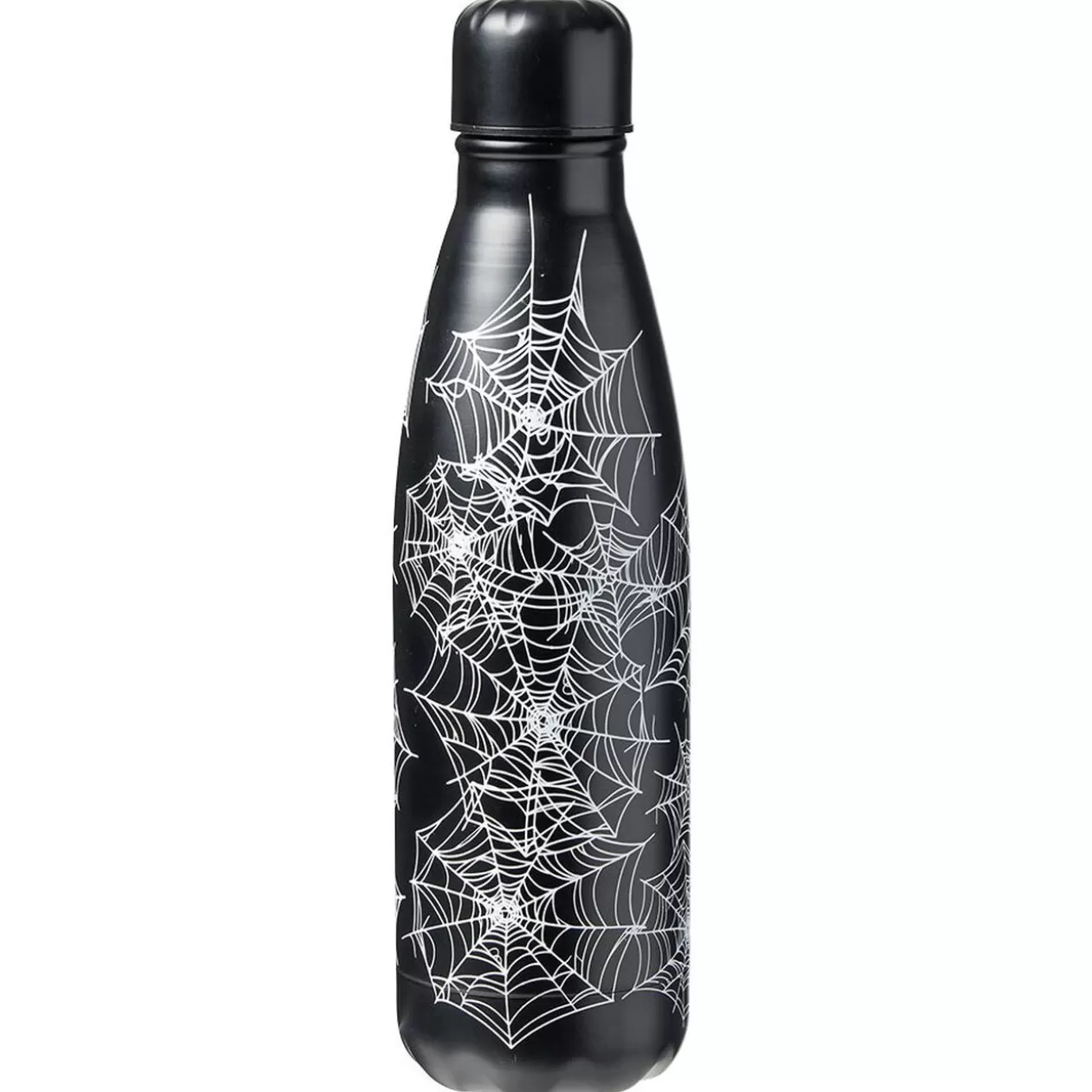Gifi Bouteille isotherme Halloween motif toile d'araignée noir et blanc 500ml< Conservation Alimentaire
