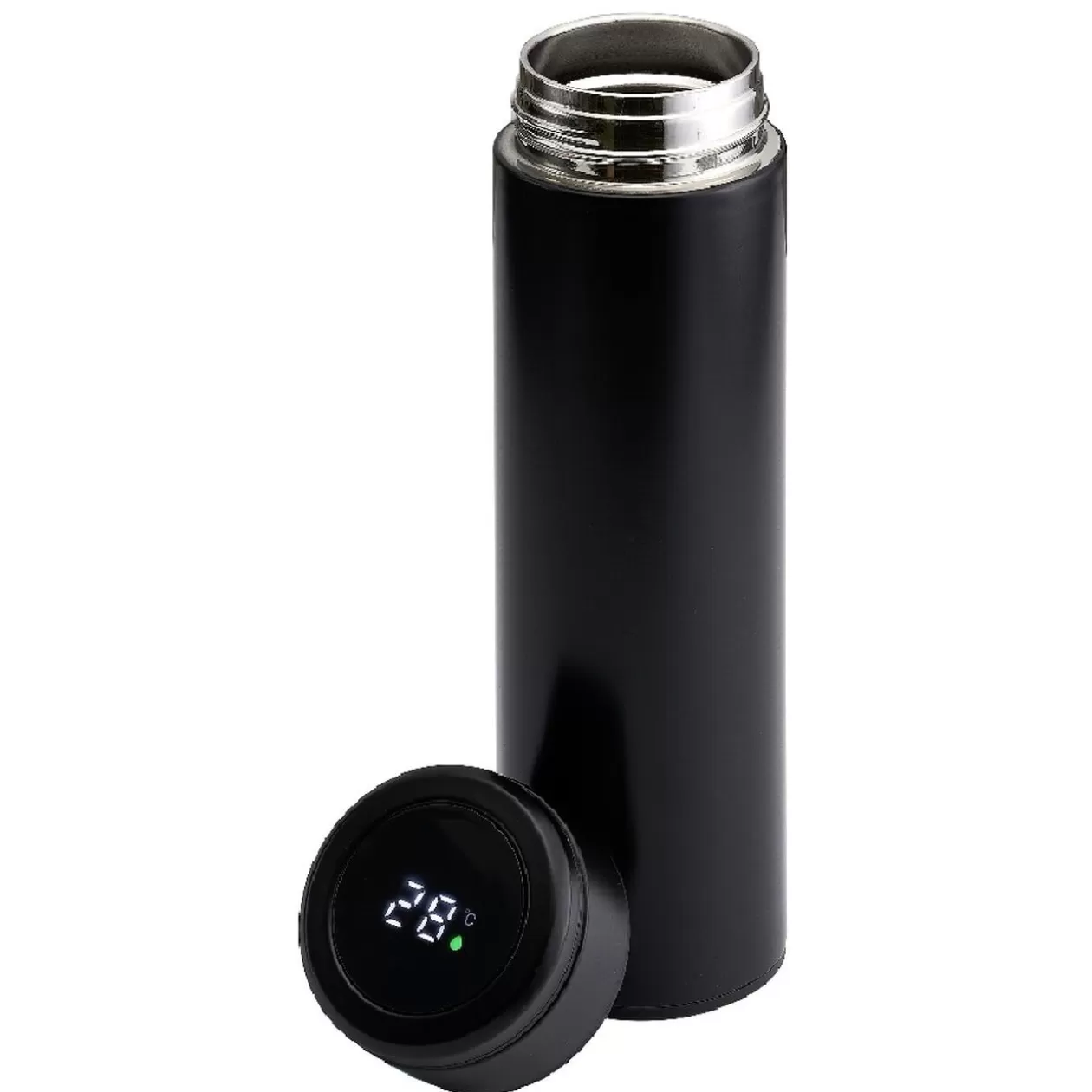 Gifi Bouteille isotherme inox avec indicateur de température 500 ml< Préparation Culinaire