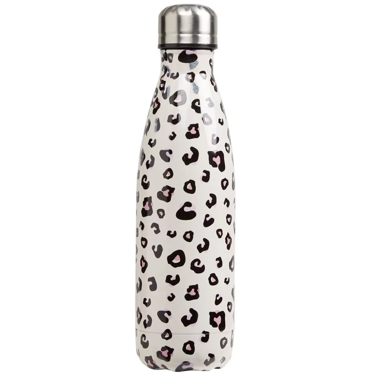 Gifi Bouteille isotherme inox blanc imprimé léopard 500 ml< Conservation Alimentaire