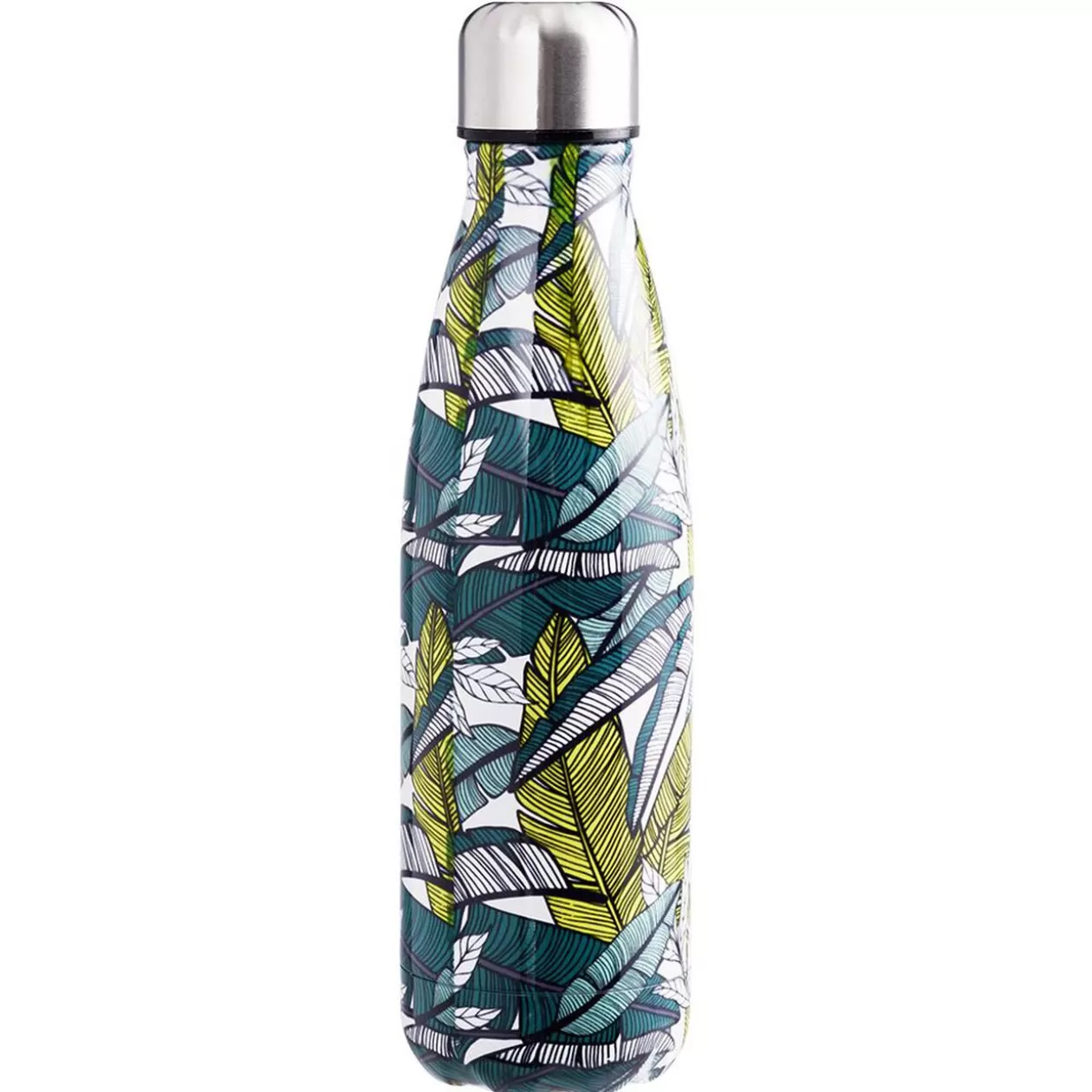 Gifi Bouteille isotherme inox imprimé tropical 500 ml< Conservation Alimentaire