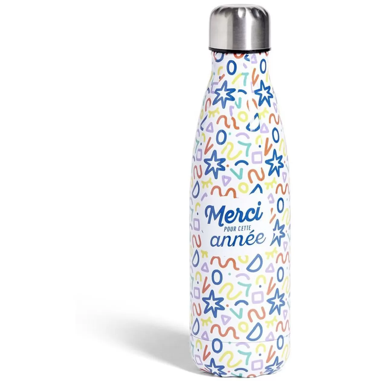 Gifi Bouteille isotherme Merci pour cette année 500ml inox 4 modèles< Conservation Alimentaire