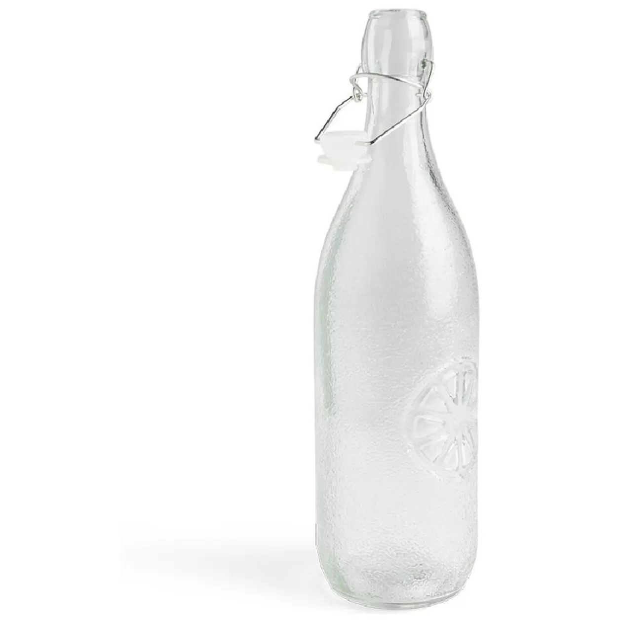 Gifi Bouteille limonade 1L verre ambre Ø8,2xH31,5cm< Vaisselle Et Accessoires De Table