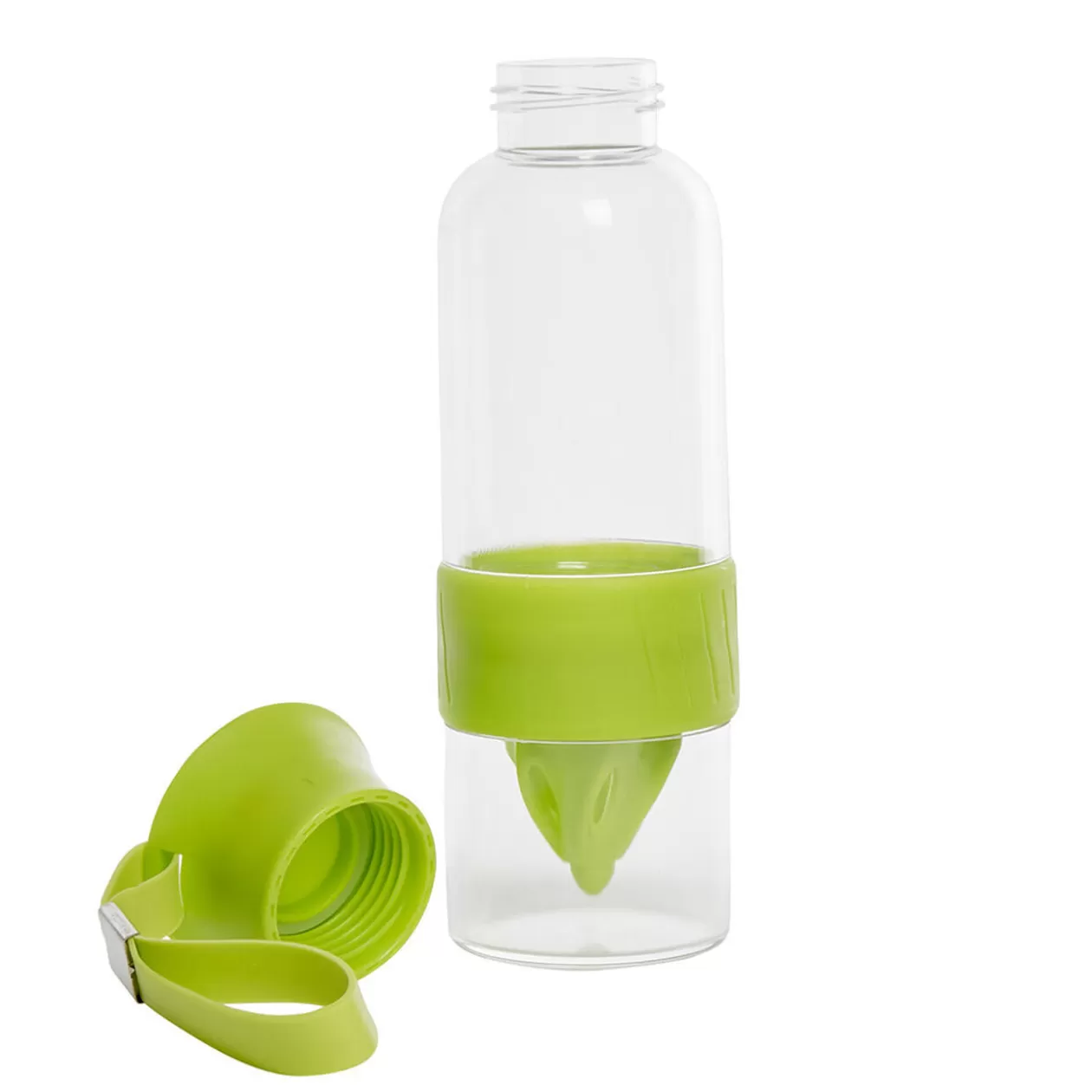 Bouteille presse agrume transparent vert 550 ml>Gifi Shop