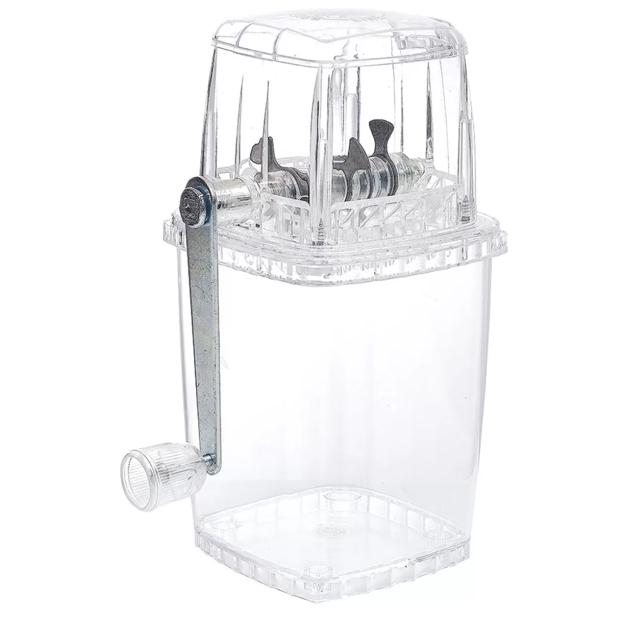Broyeur à glaçon glace pilée acier inoxydable 15,5x11,5xH23,8cm>Gifi Shop