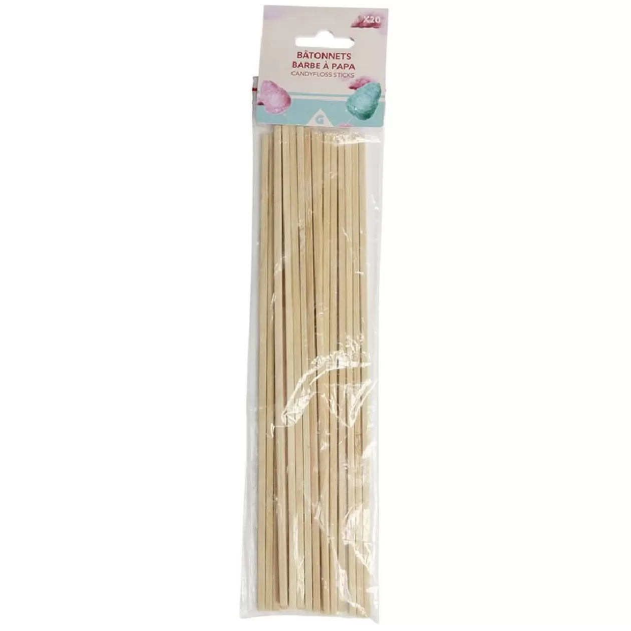 Bâtonnet pour barbe à papa x20>Gifi Store