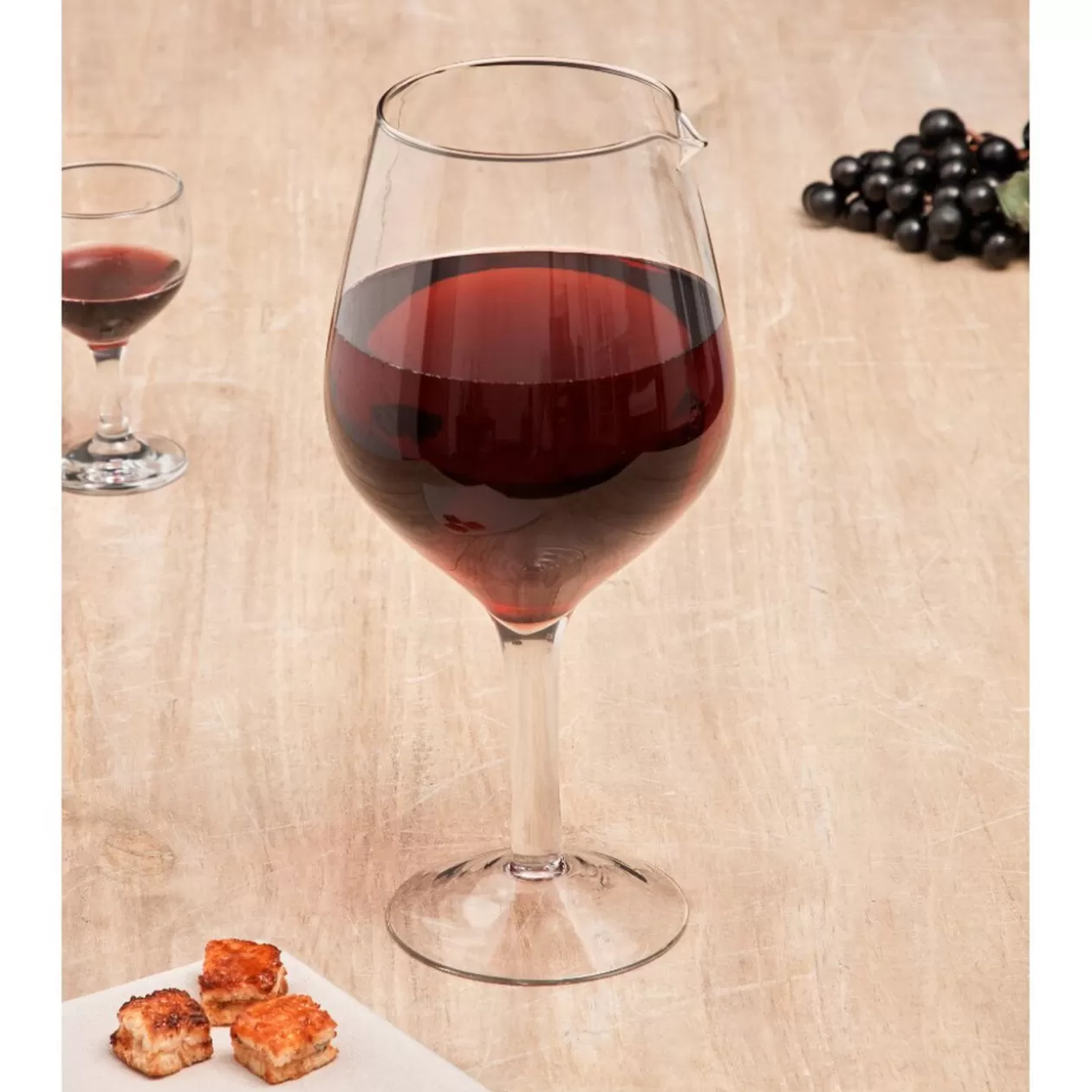 Carafe en verre transparent en forme de verre>Gifi Cheap