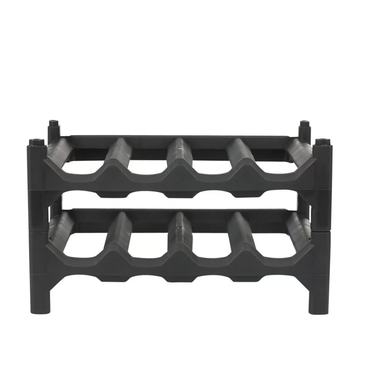 Gifi Casier pour 8 bouteilles noir< Rangement De Cuisine