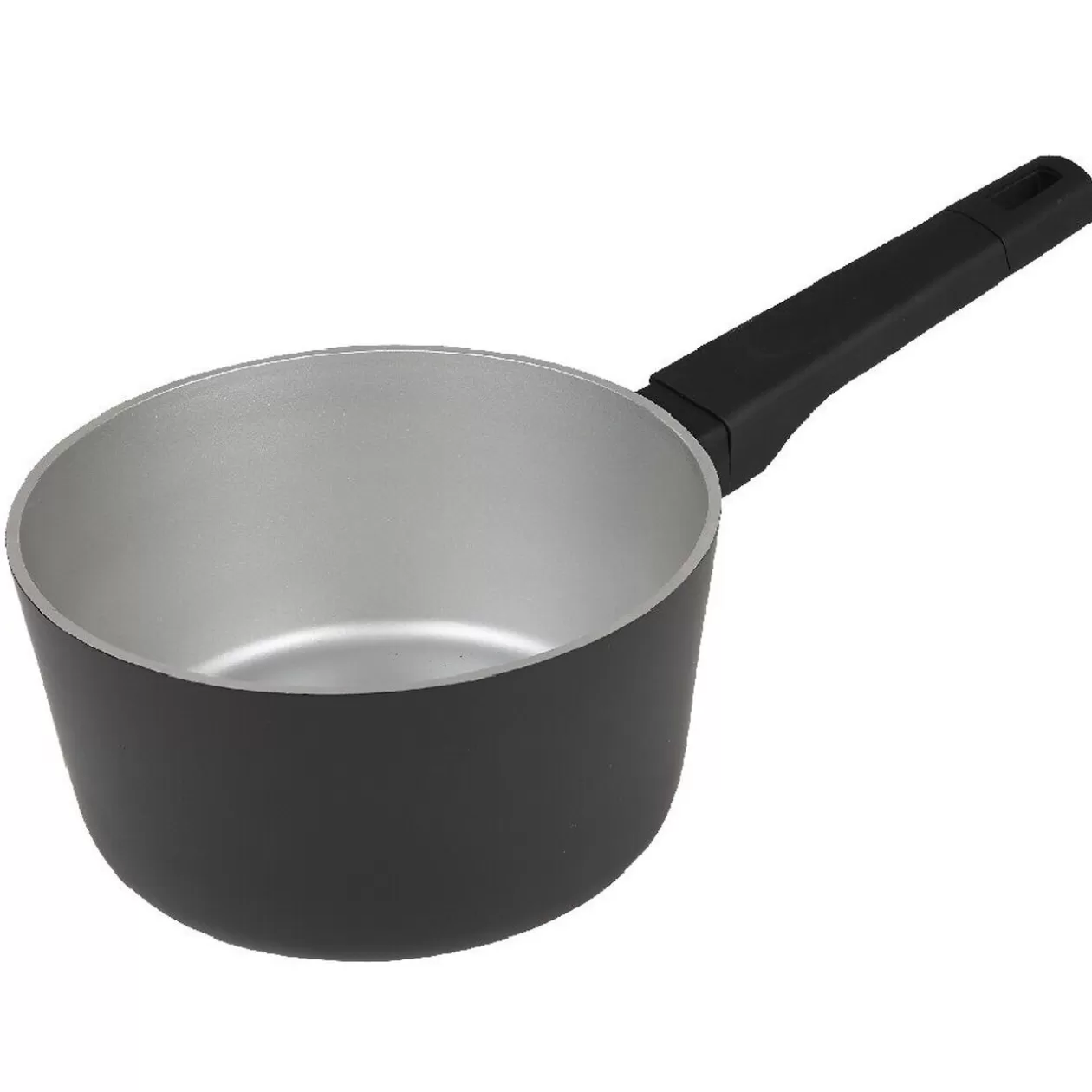 Gifi Casserole 18 cm aluminium gris anthracite finition argenté< Petit Électroménager