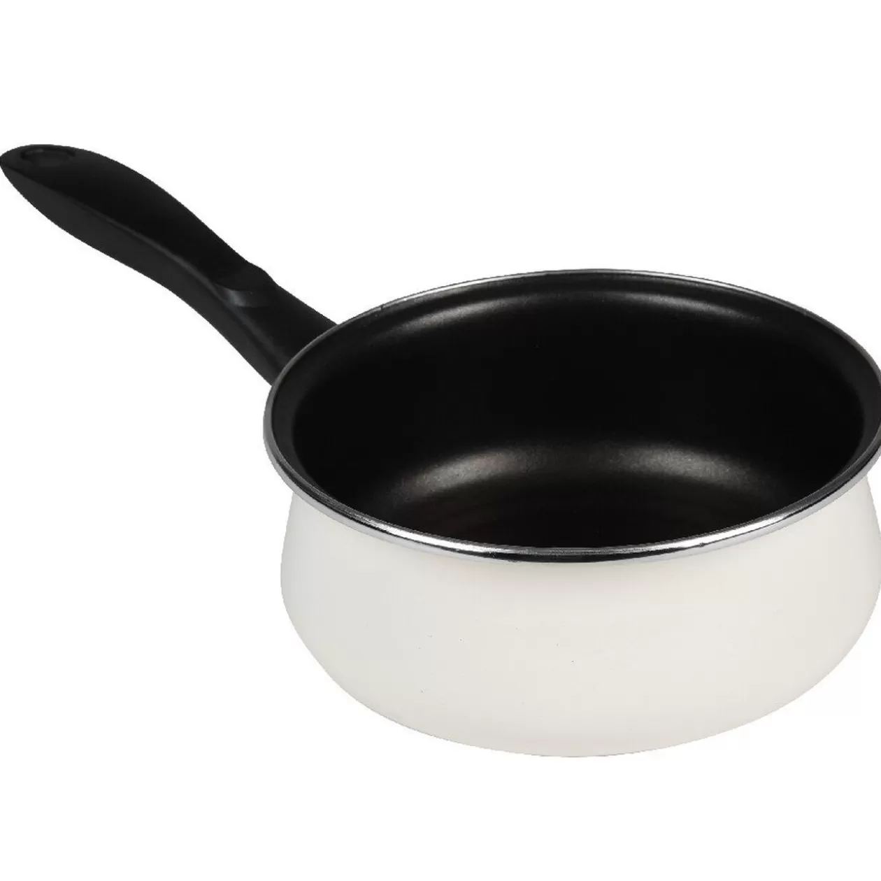 Gifi Casserole acier émaillé beige Ø 20 cm< Cuisson