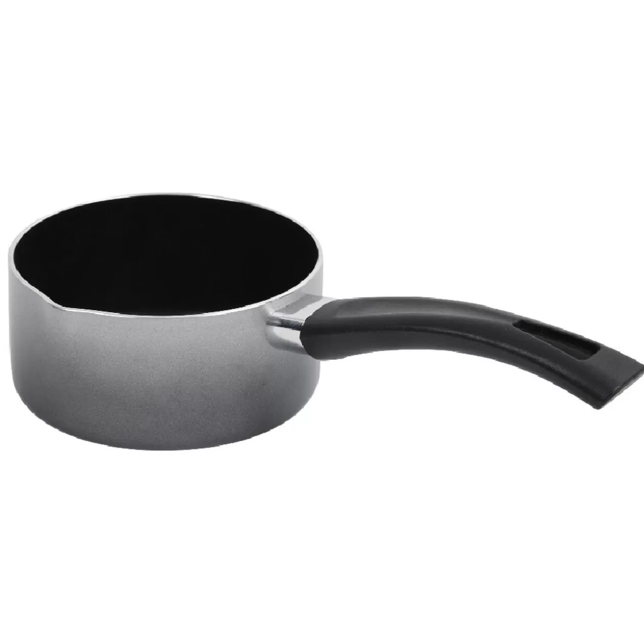 Gifi Casserole aluminium anti adhérente grise Ø 14< Cuisson