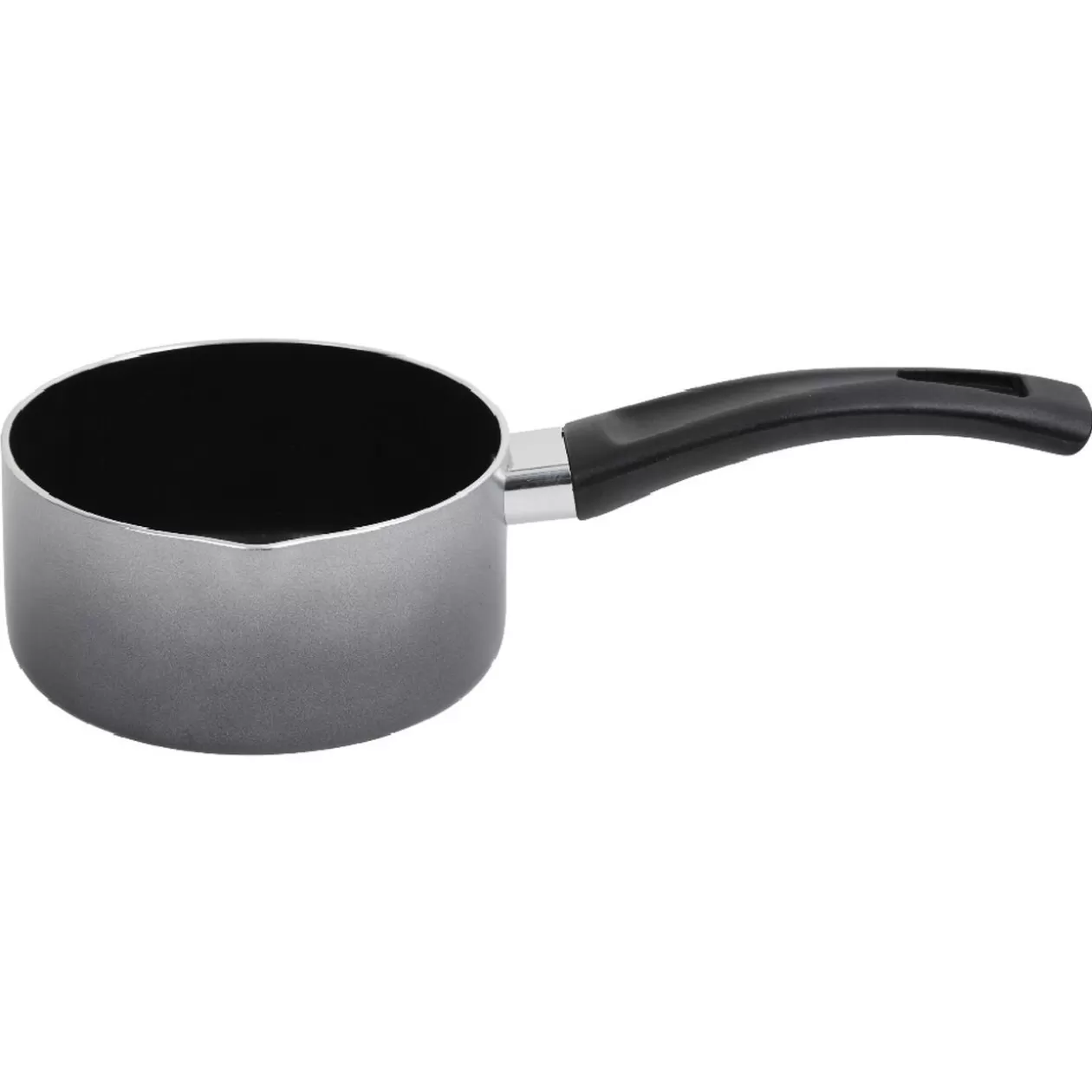 Gifi Casserole aluminium anti adhérente grise Ø 14< Cuisson