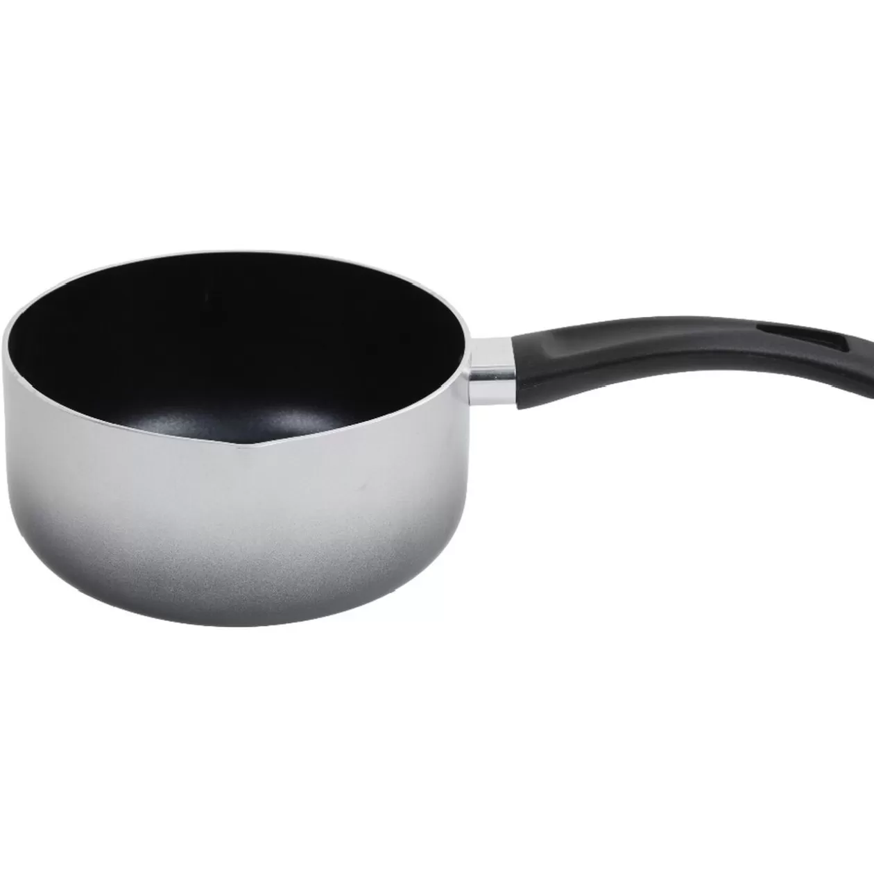 Gifi Casserole aluminium anti adhérente grise Ø 18< Cuisson