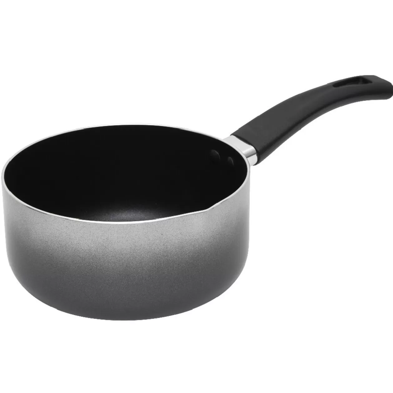 Gifi Casserole aluminium anti adhérente grise Ø 20< Cuisson