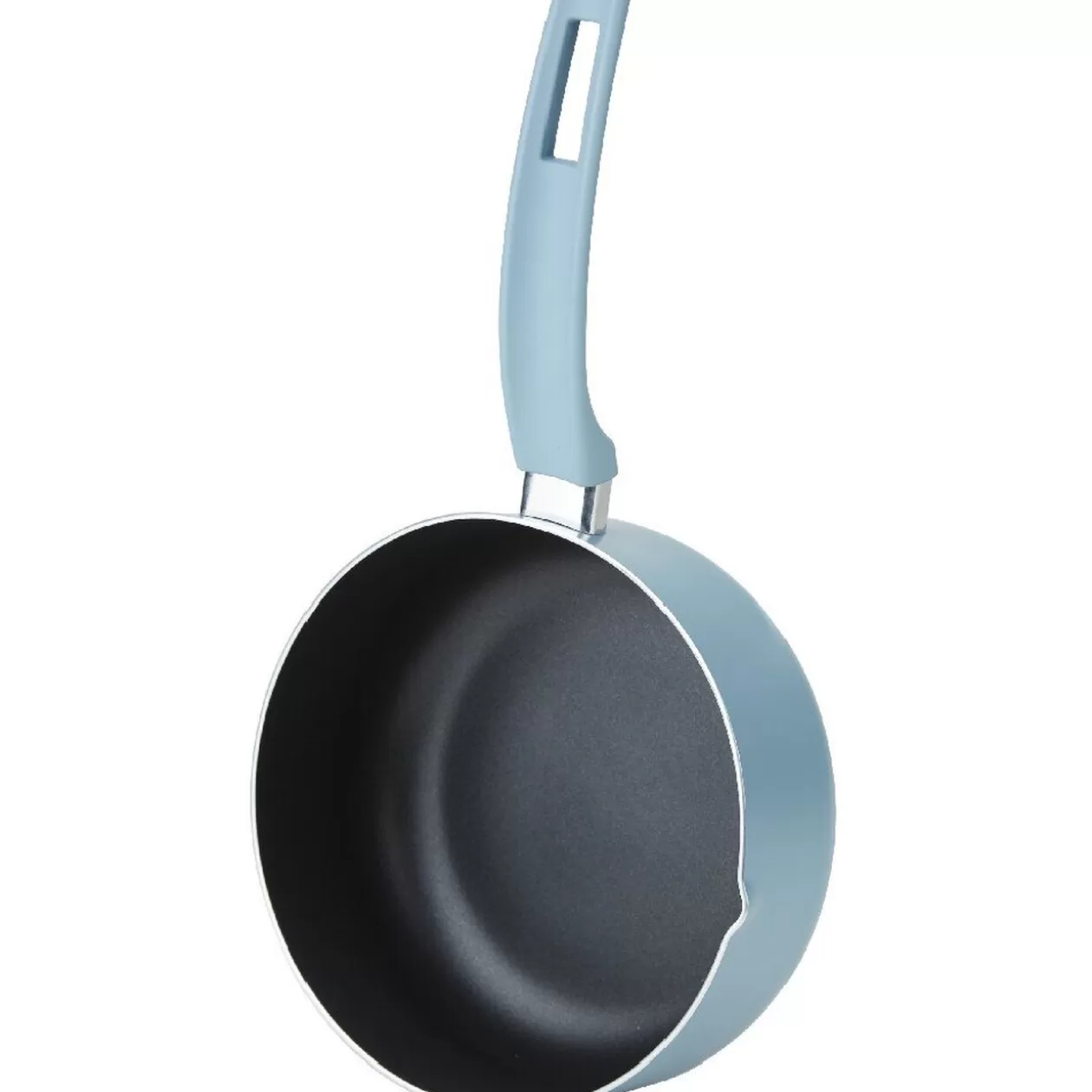 Gifi Casserole aluminium noire et bleu< Cuisson