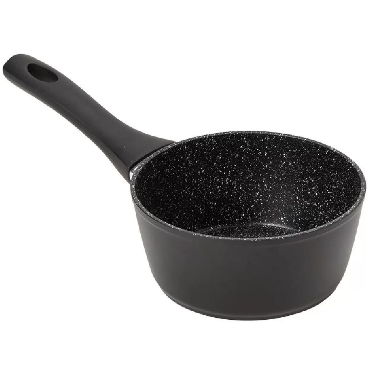 Gifi casserole en aluminium effet pierre Ø16 cm< Cuisson