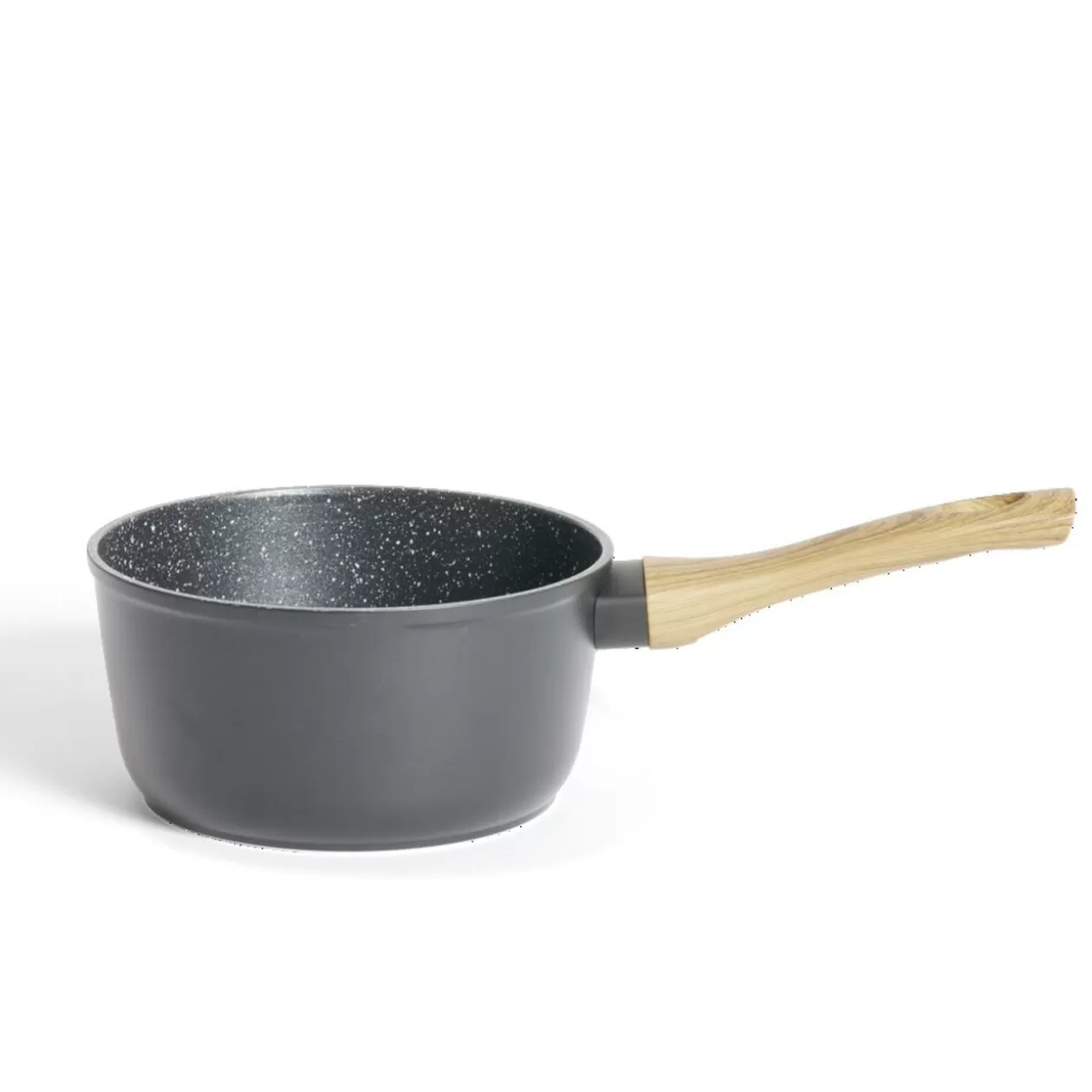 Gifi Casserole tous feux dont induction aluminium noir Ø18cm< Cuisson