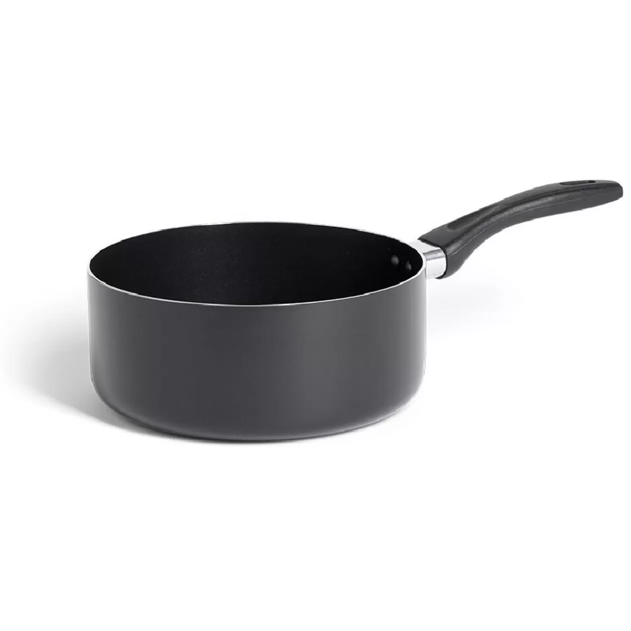 Gifi Casserole tous feux sauf induction aluminium noir Ø20cm< Cuisson