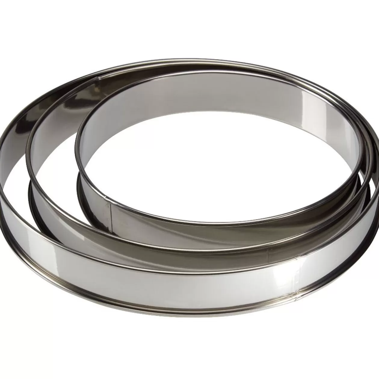 Gifi Cercle à tarte Ø20, 24 et 28 cm x3< Cuisson