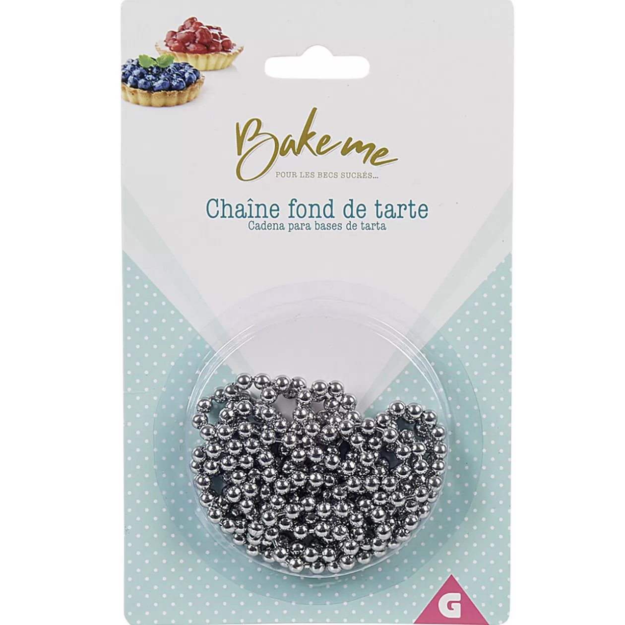 Gifi Chaîne pour fond de tarte inox< Préparation Culinaire