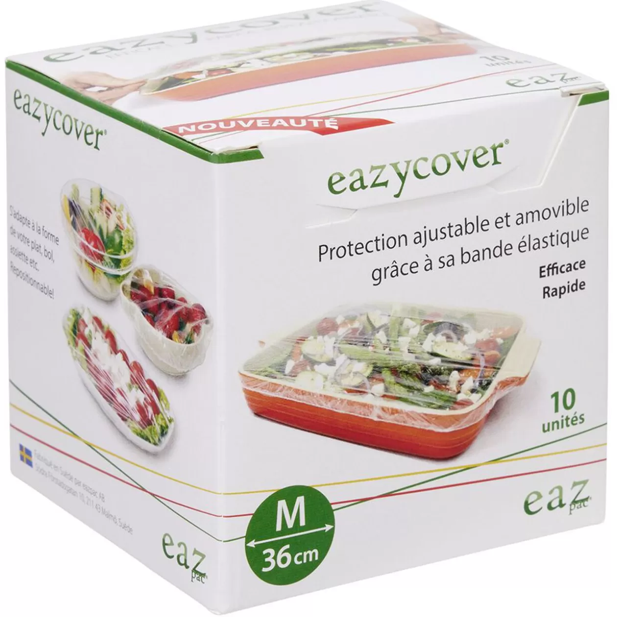 Gifi Charlotte élastique transparente Taille M x10< Conservation Alimentaire