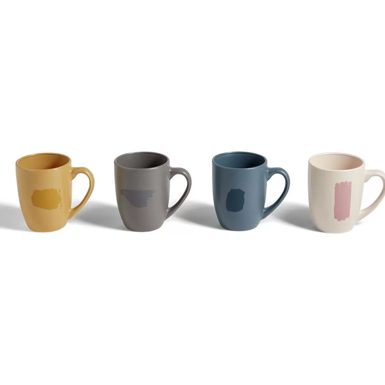 Coffret 4 mug faïence 35cl>Gifi Best
