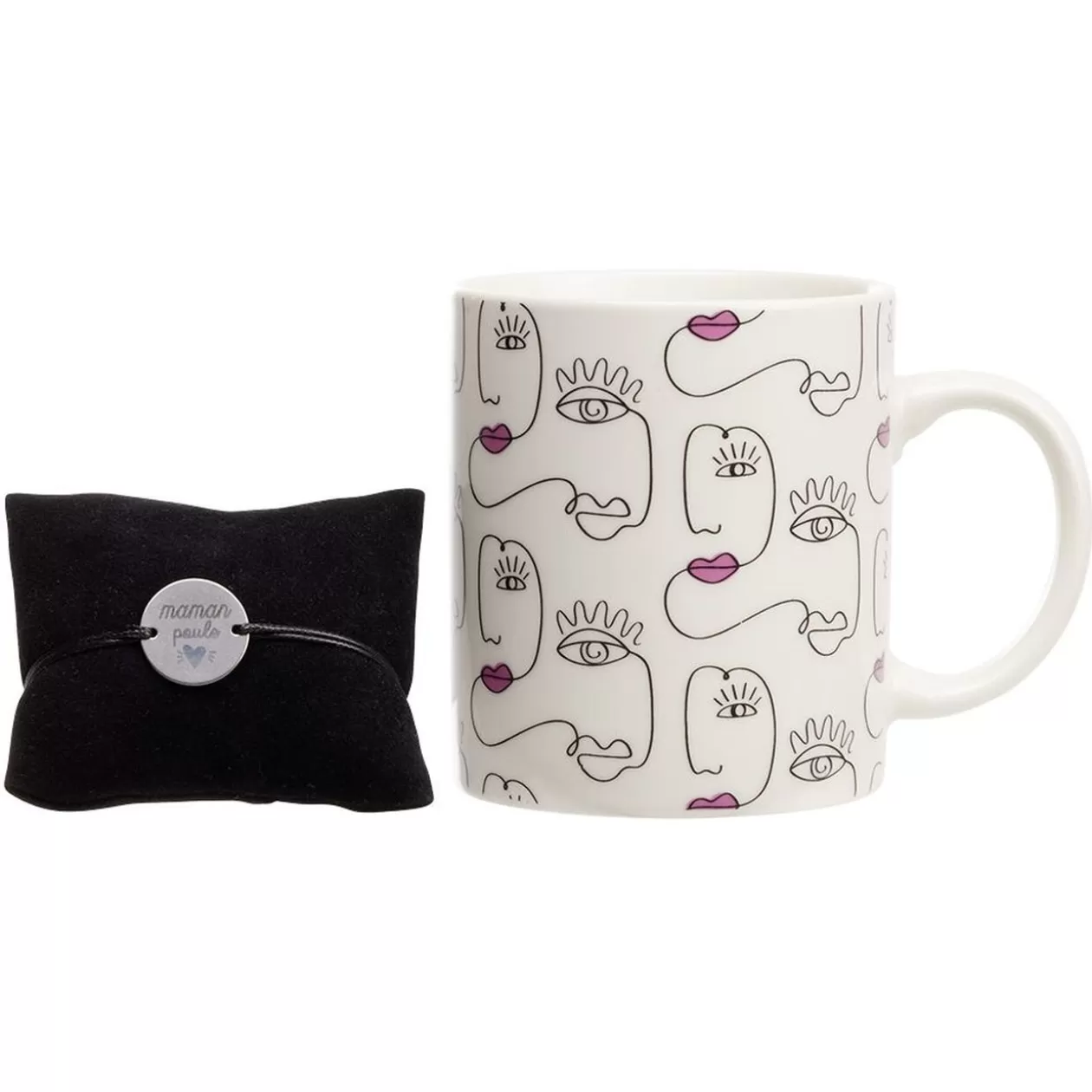 Coffret cadeau Maman Mug + Bracelet>Gifi Cheap