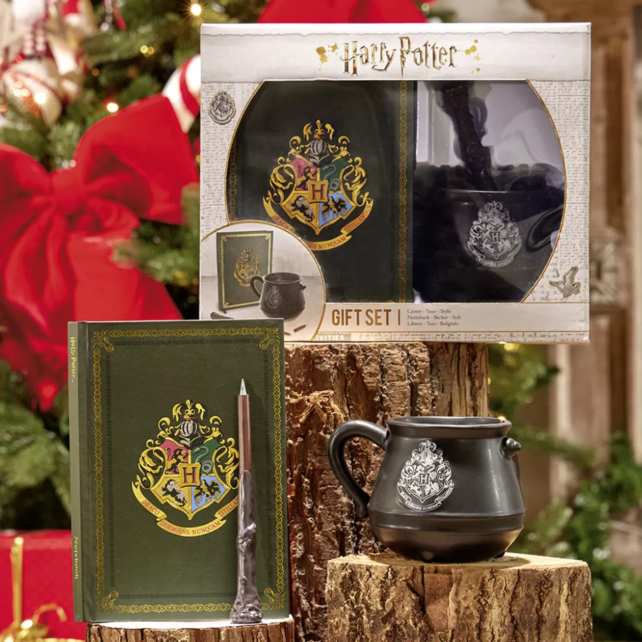 Coffret cadeau Mug avec carnet et stylo Harry Potter>Gifi Outlet
