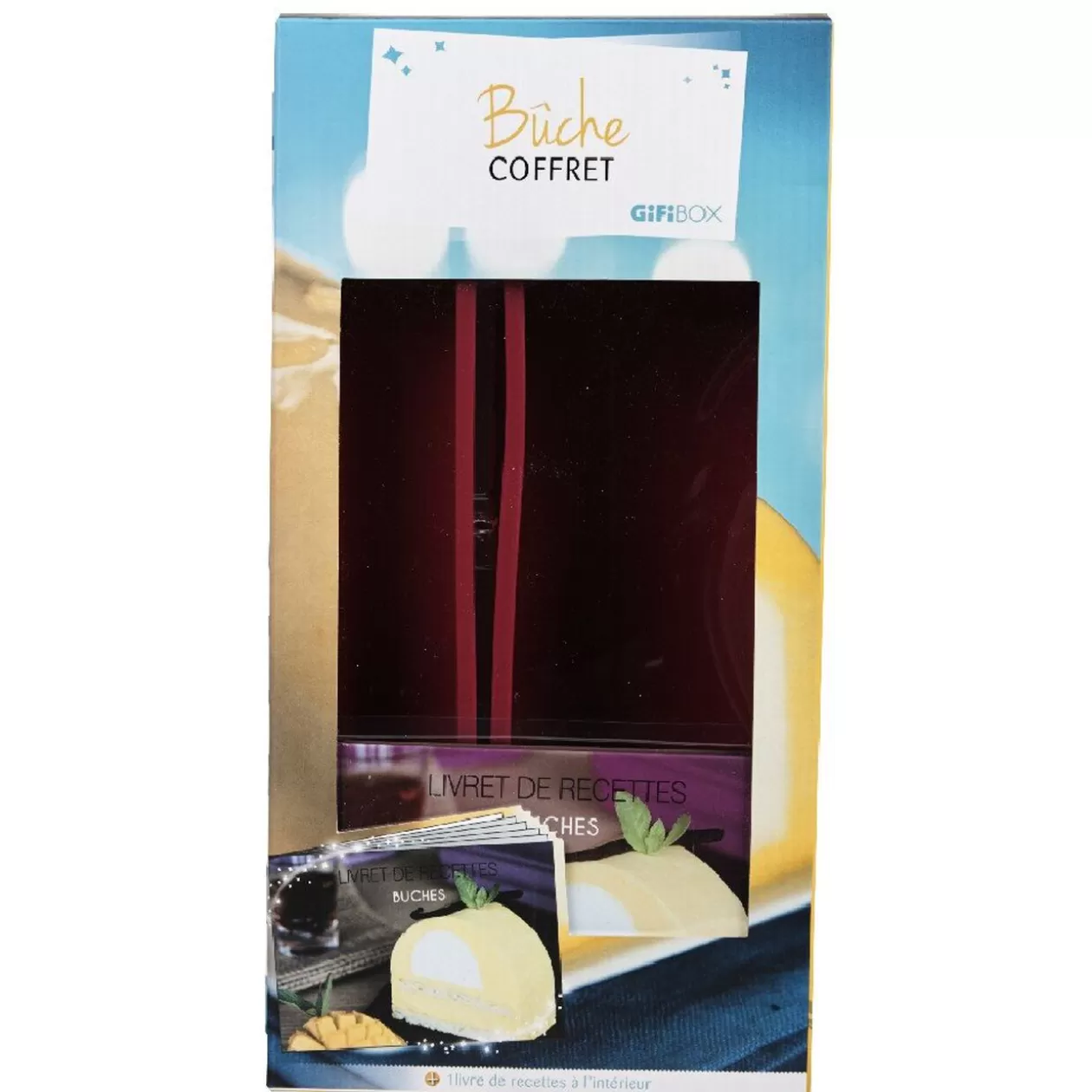 Gifi Coffret moules silicone buche de noël< Préparation Culinaire