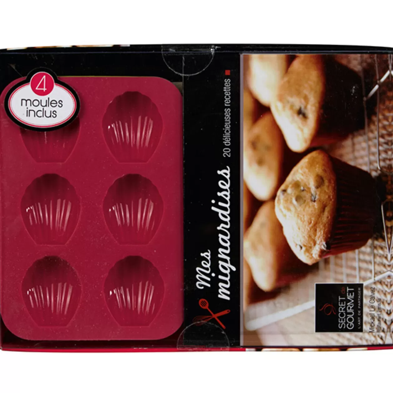 Gifi Coffret moules silicone x4< Cuisson