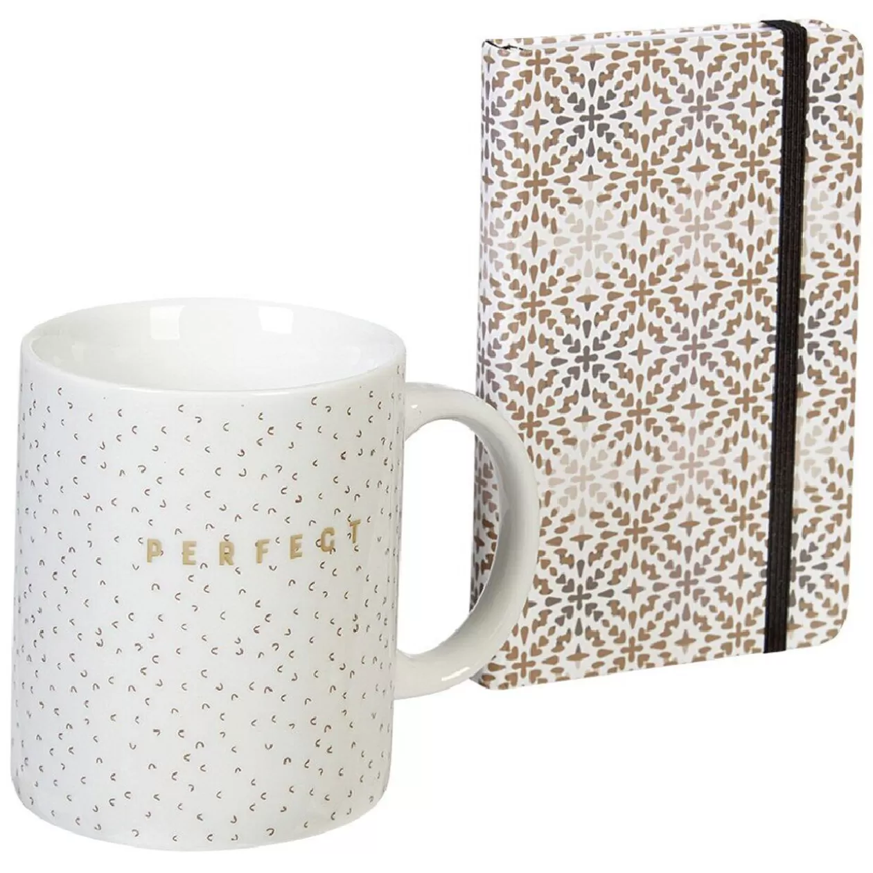 Coffret Mug 30cl et carnet>Gifi Discount