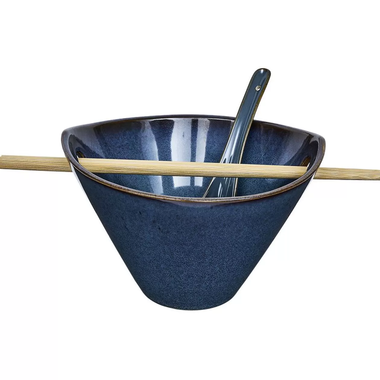 Coffret ramen en grès bleu>Gifi Store